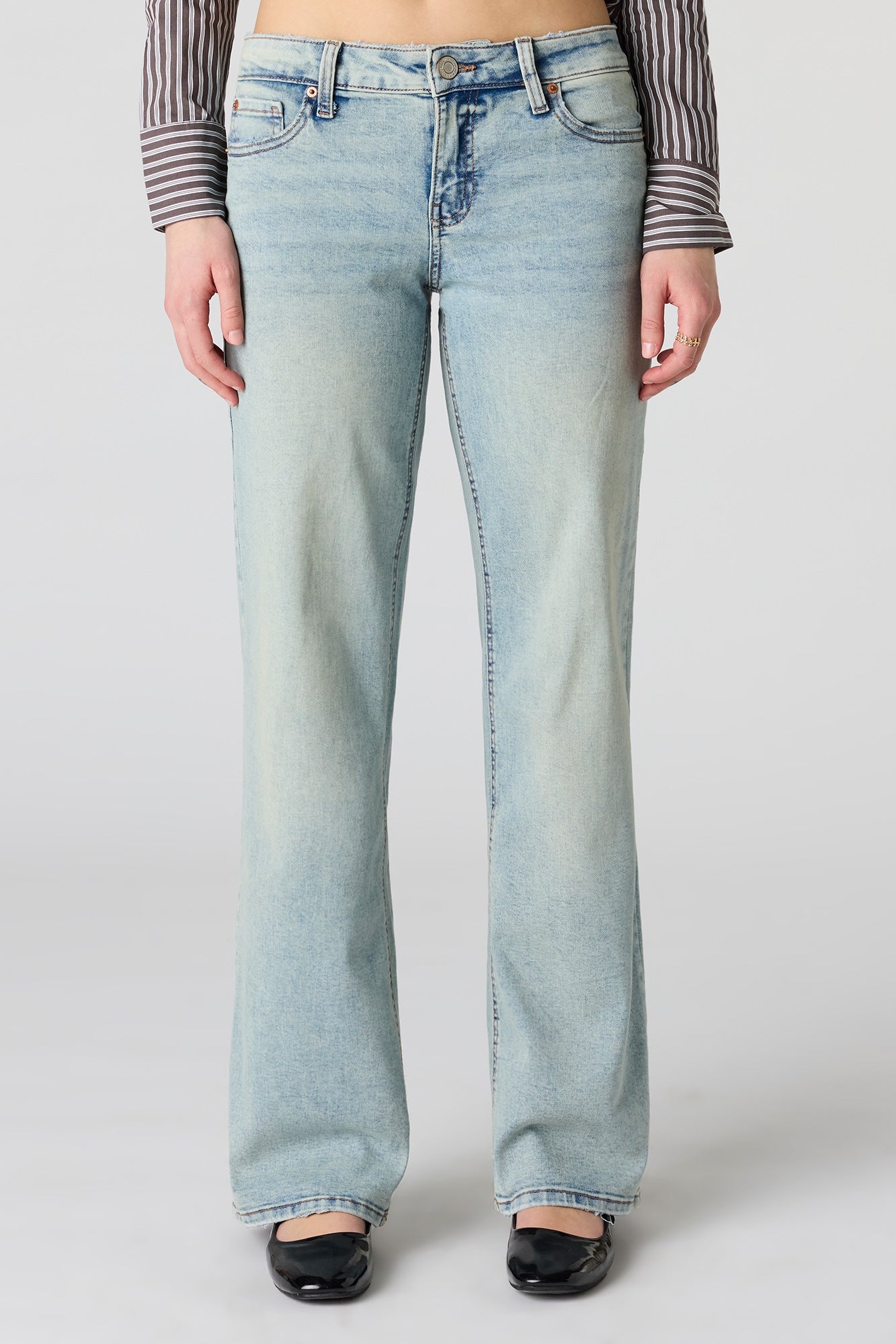 Stretch Low Rise Baggy Vintage Jean