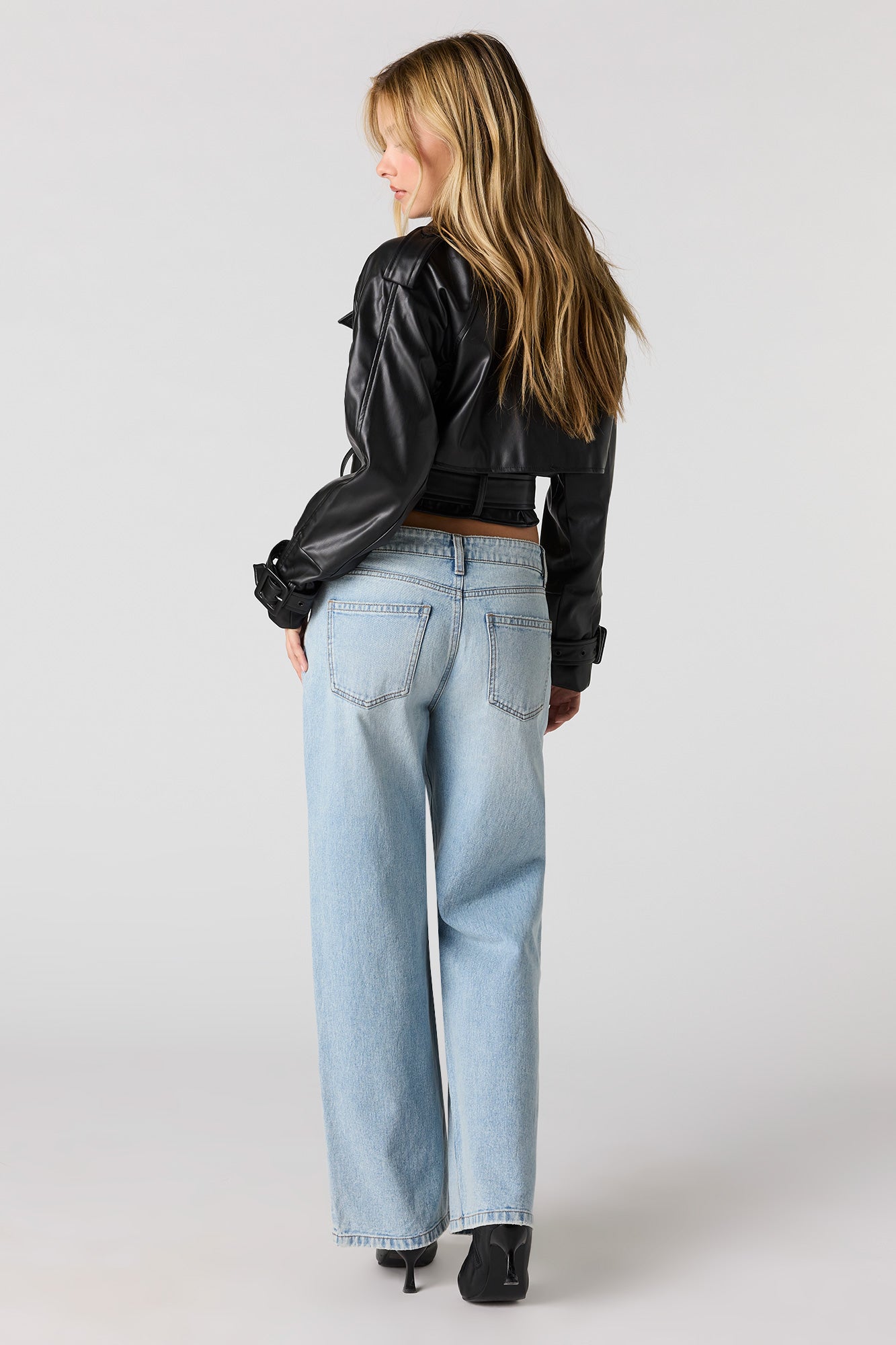 Low Rise Baggy Light Jean