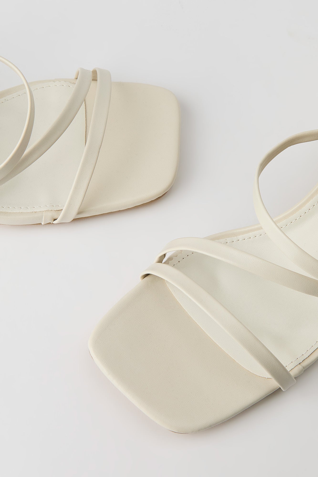 Strappy Ankle Strap Block Heel