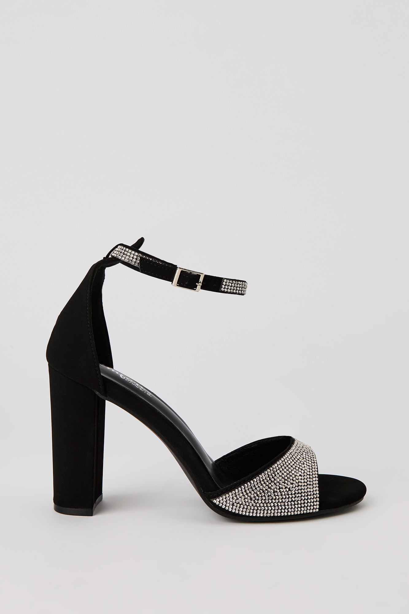 Rhinestone Ankle Band High Heel