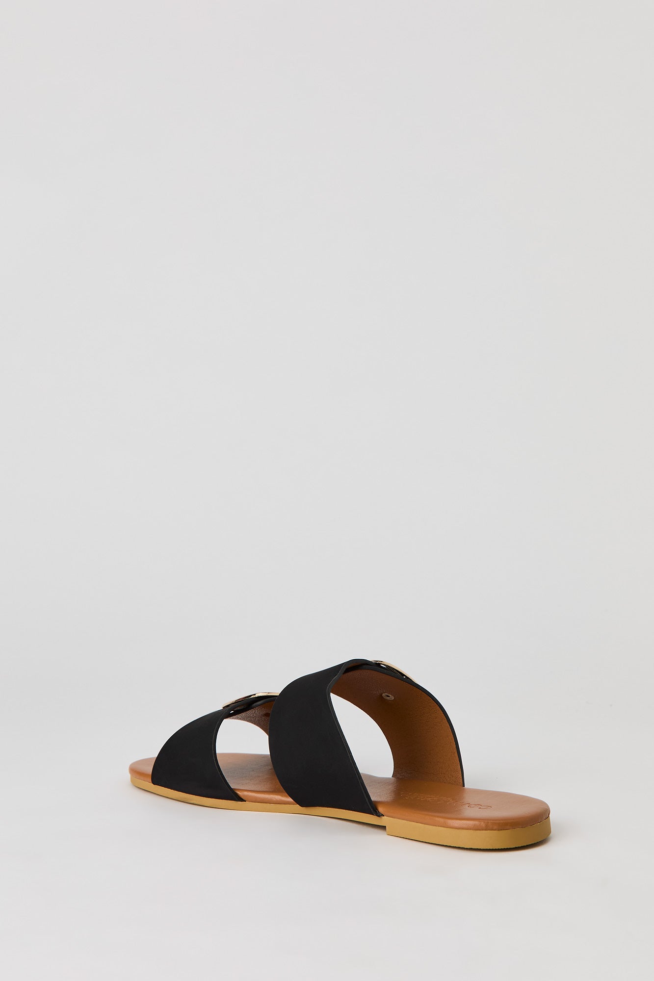 Large Double Buckle Sandal
