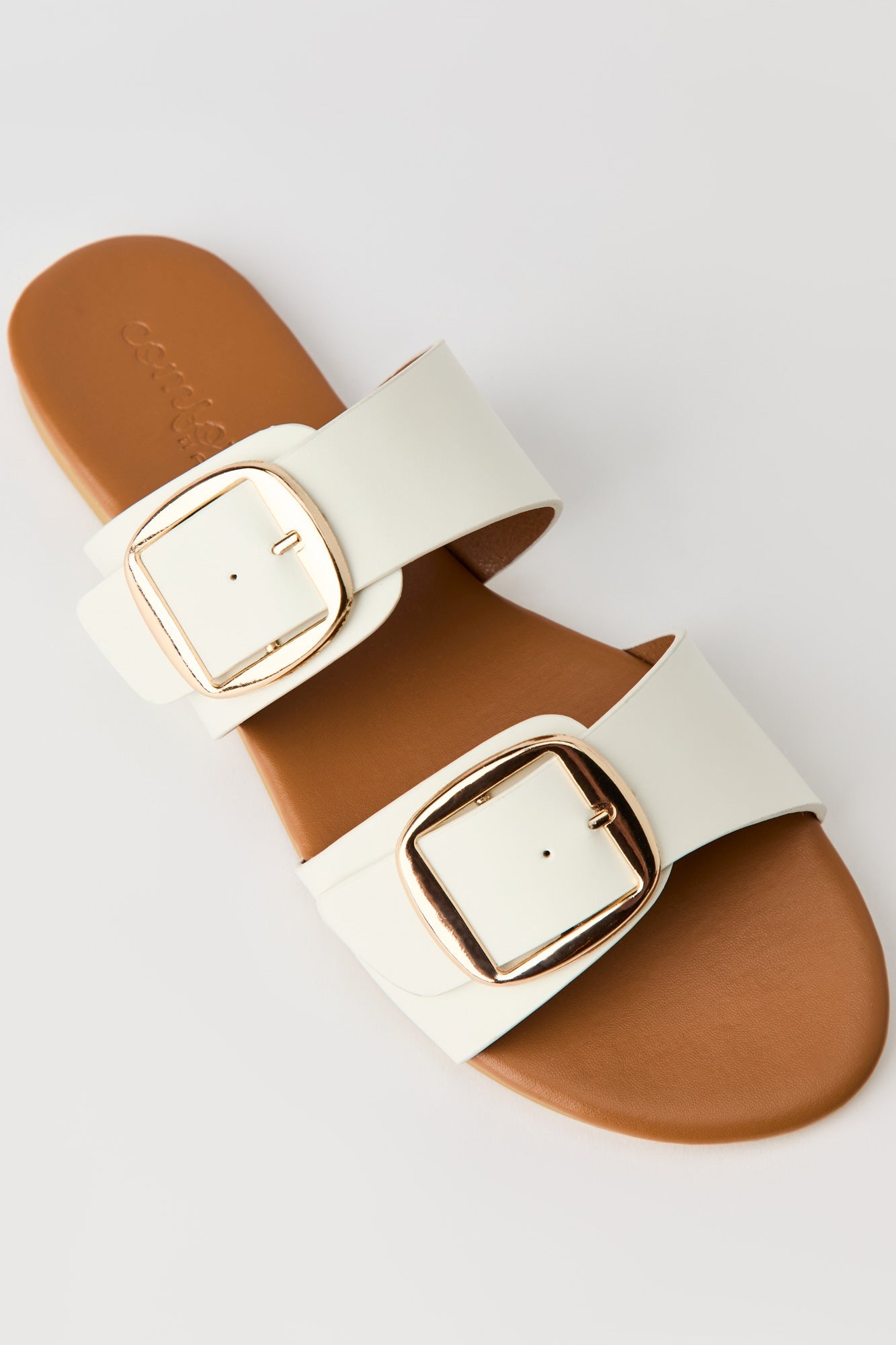 Large Double Buckle Sandal