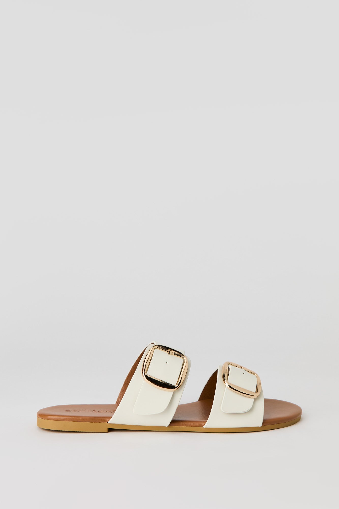 Large Double Buckle Sandal