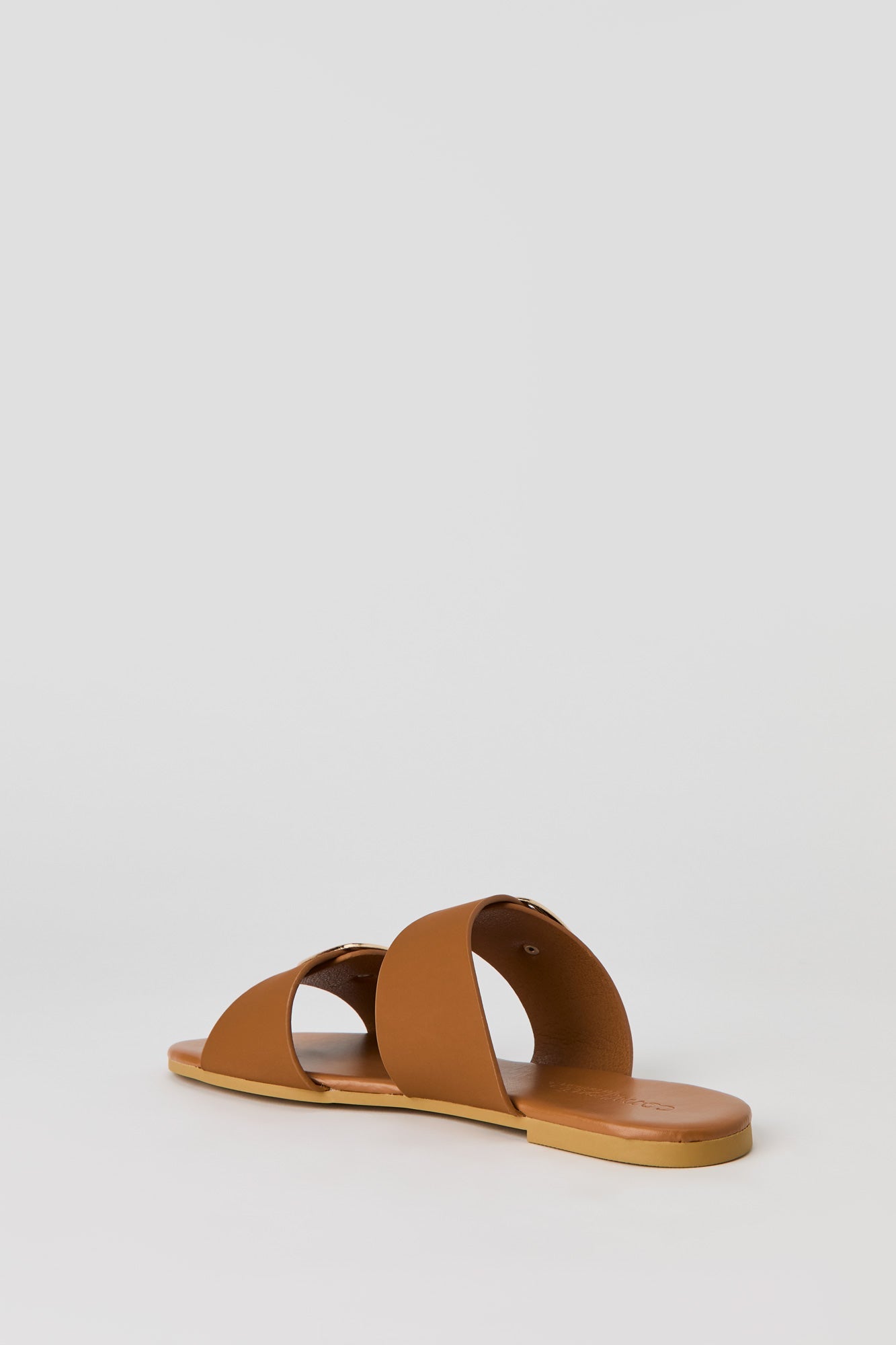 Large Double Buckle Sandal