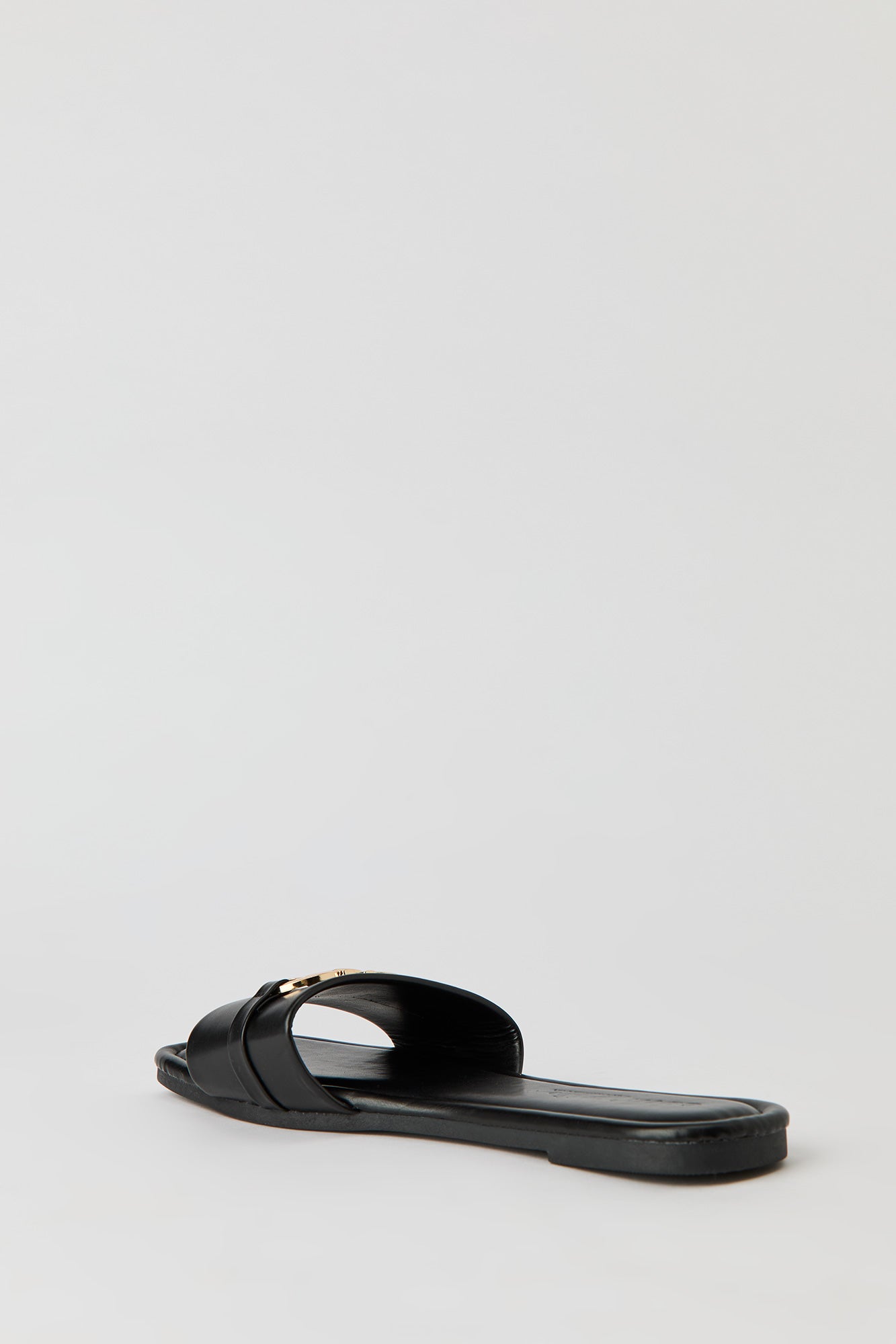 Status Printed Metal Buckle Sandal