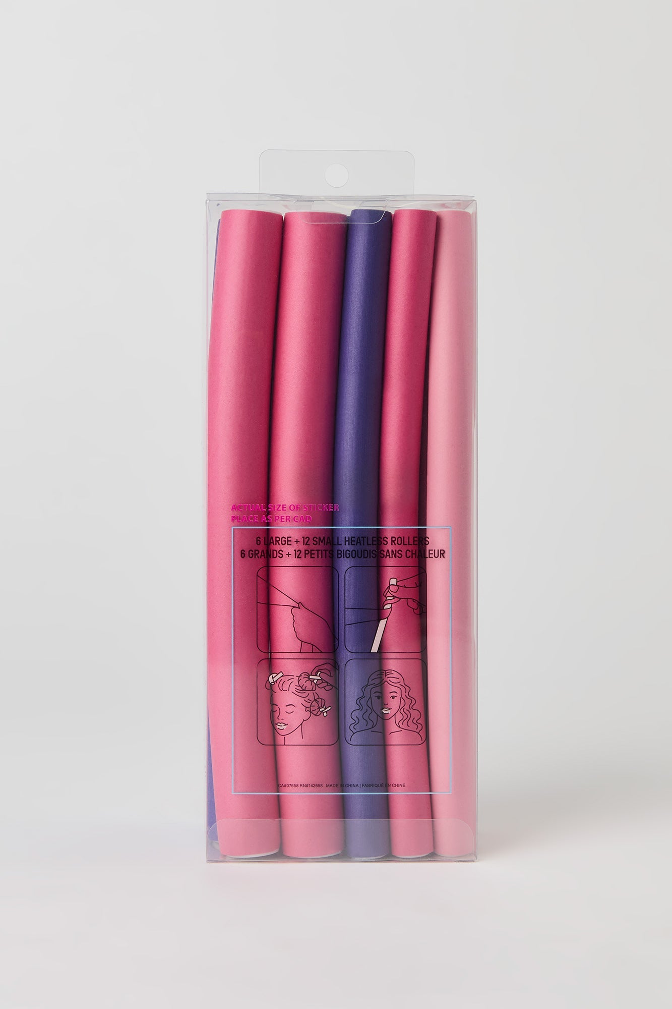 Heatless Hair Roller Set