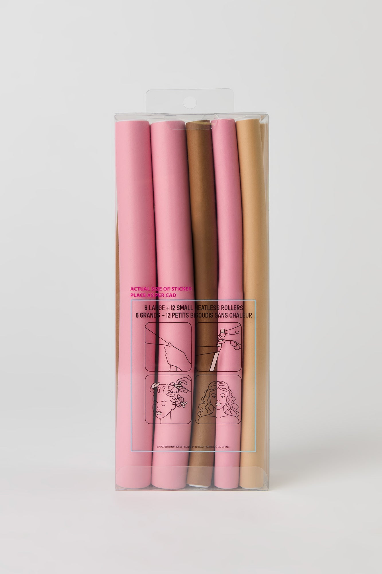 Heatless Hair Roller Set