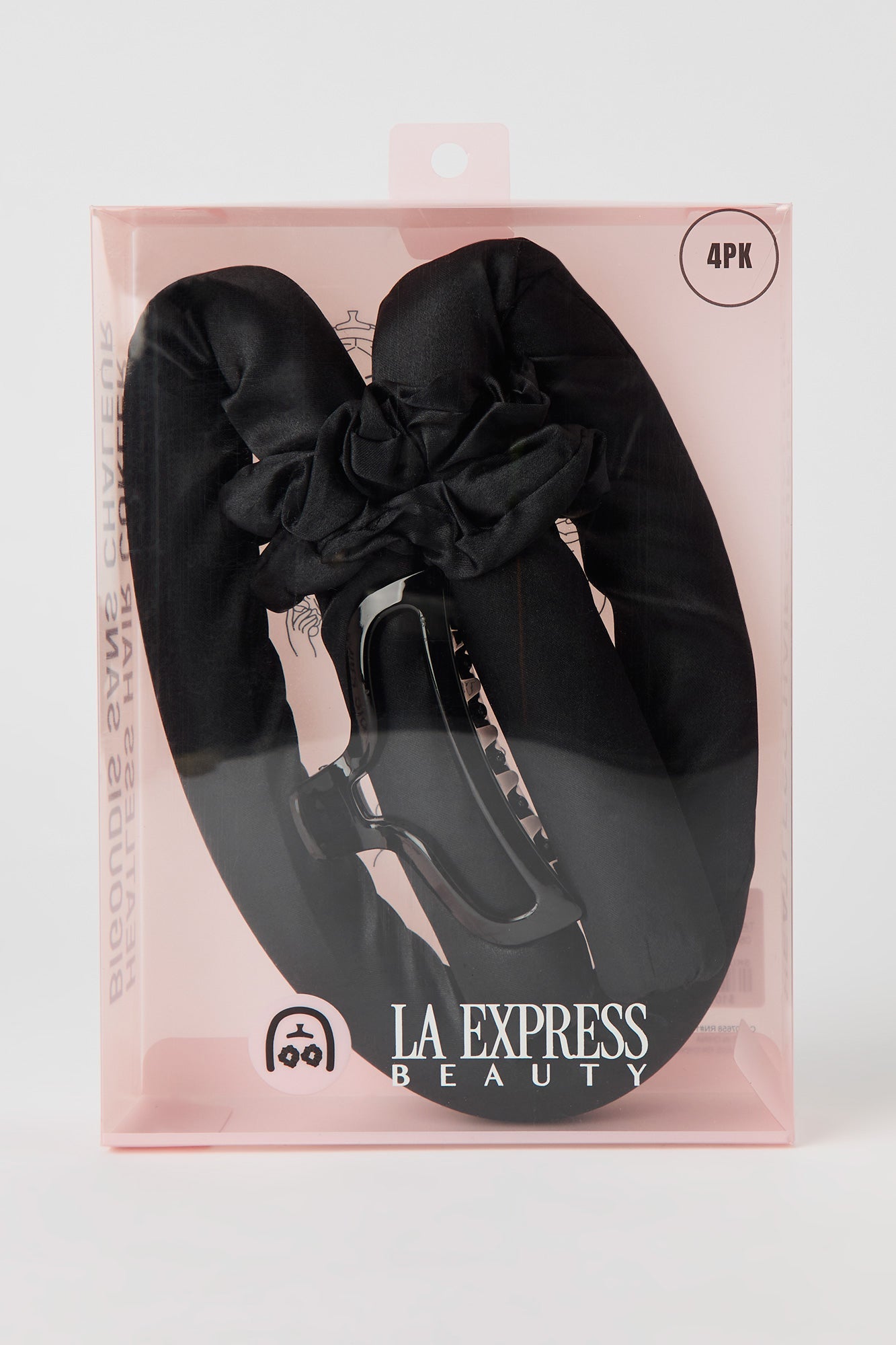 Heatless Hair Roller Set (4 Pcs)