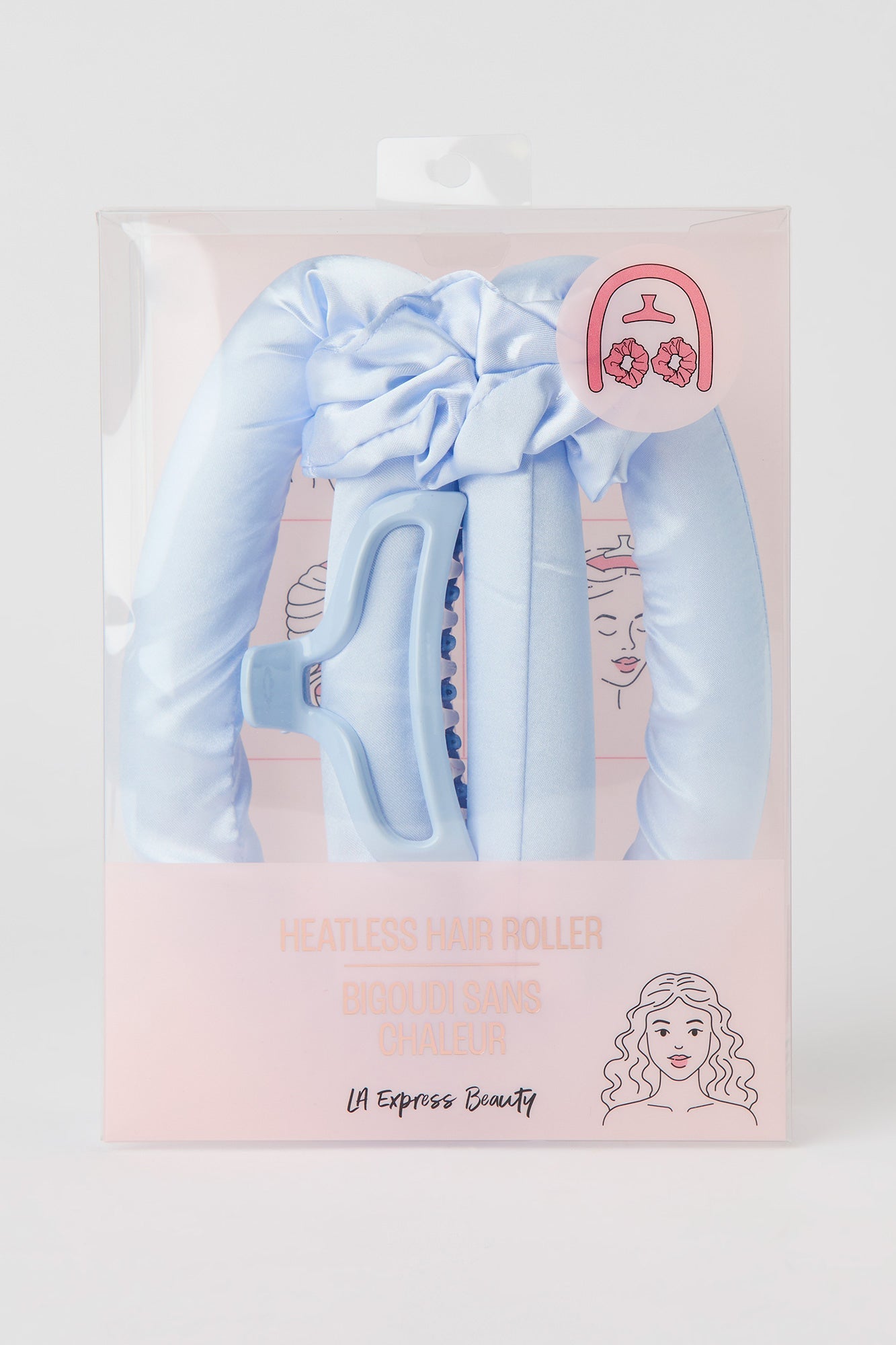 Heatless Hair Roller Set (4 Pcs)