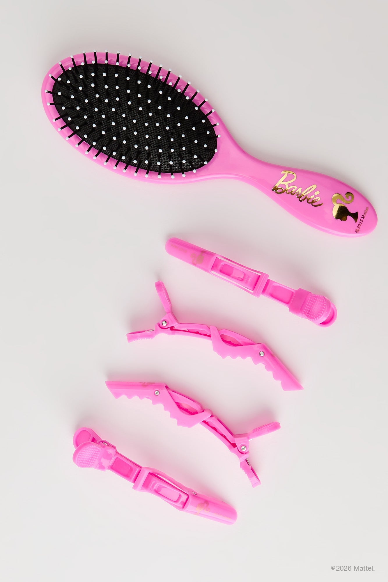 Barbie™ Hair Brush & Clip Set (5 Pcs)