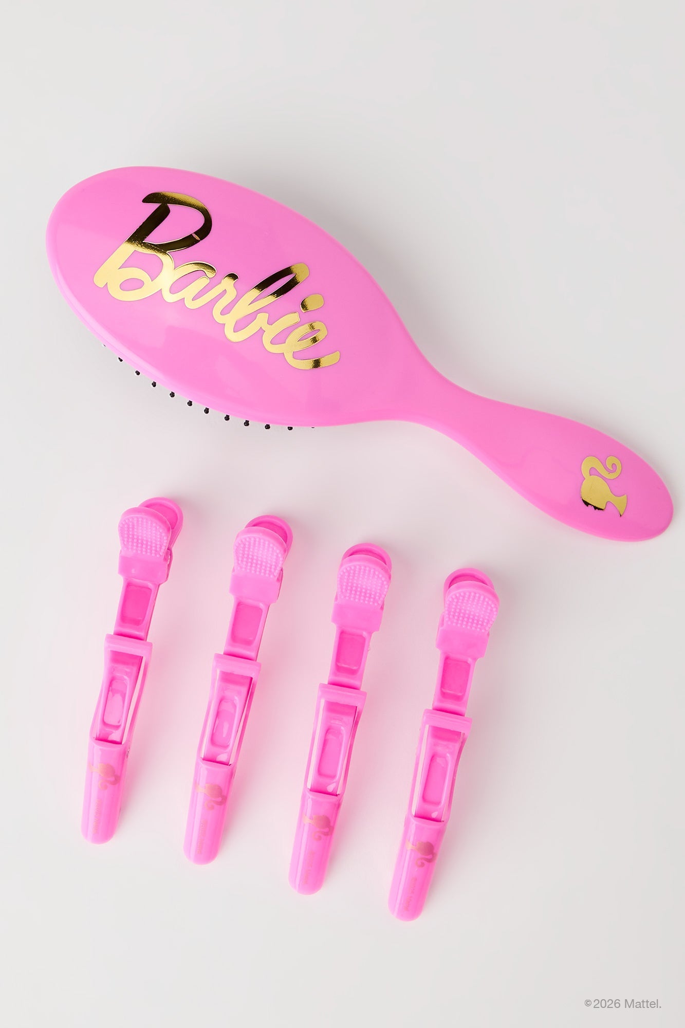 Barbie™ Hair Brush & Clip Set (5 Pcs)