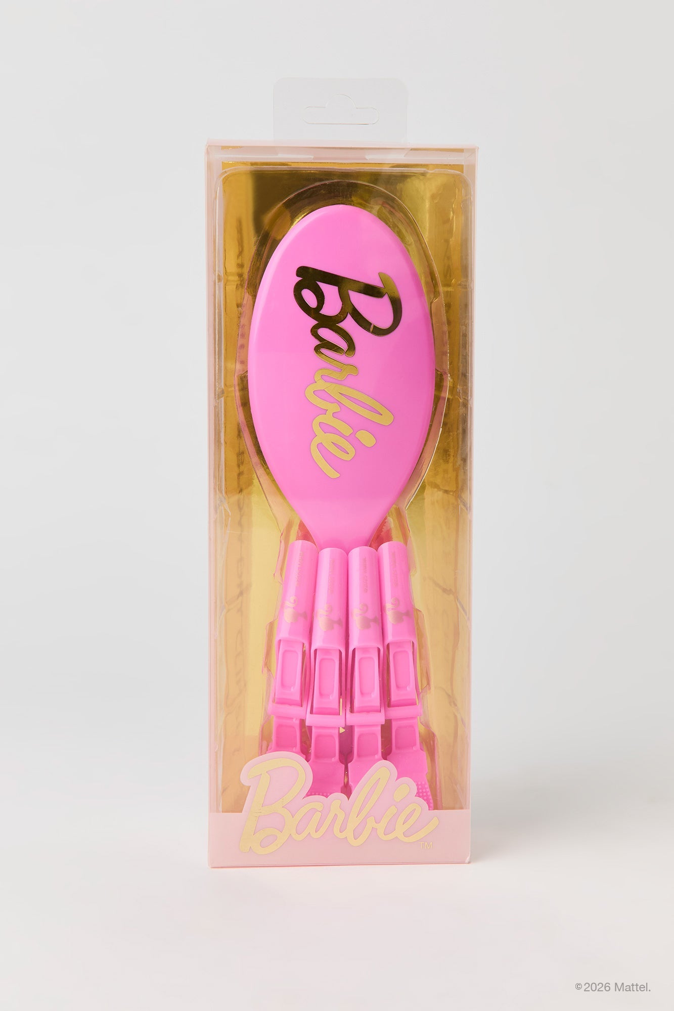 Barbie™ Hair Brush & Clip Set (5 Pcs)