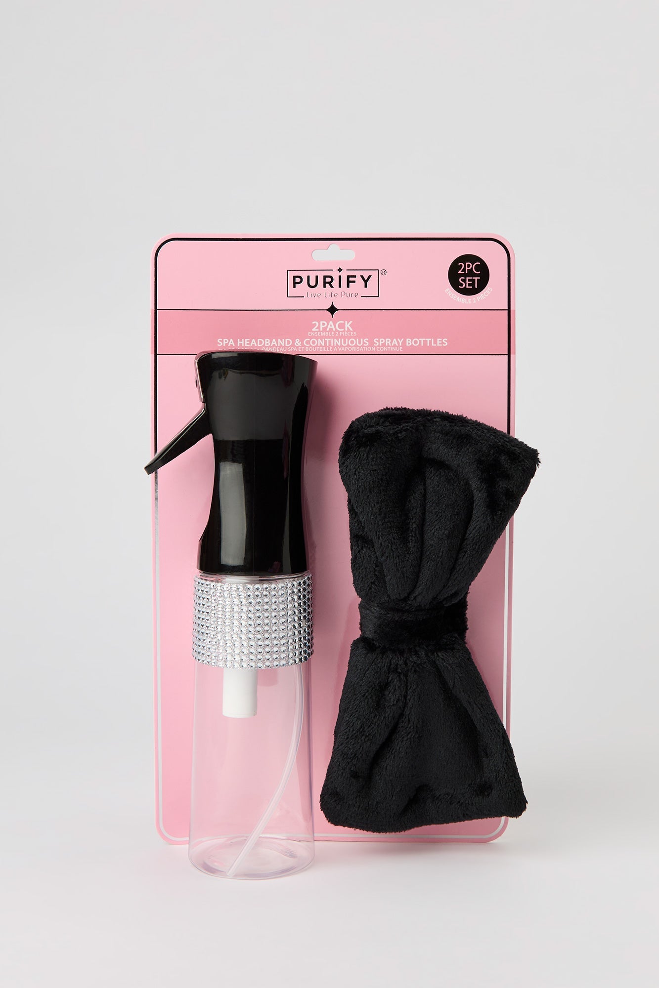 Spa Headband & Spray Bottle Set