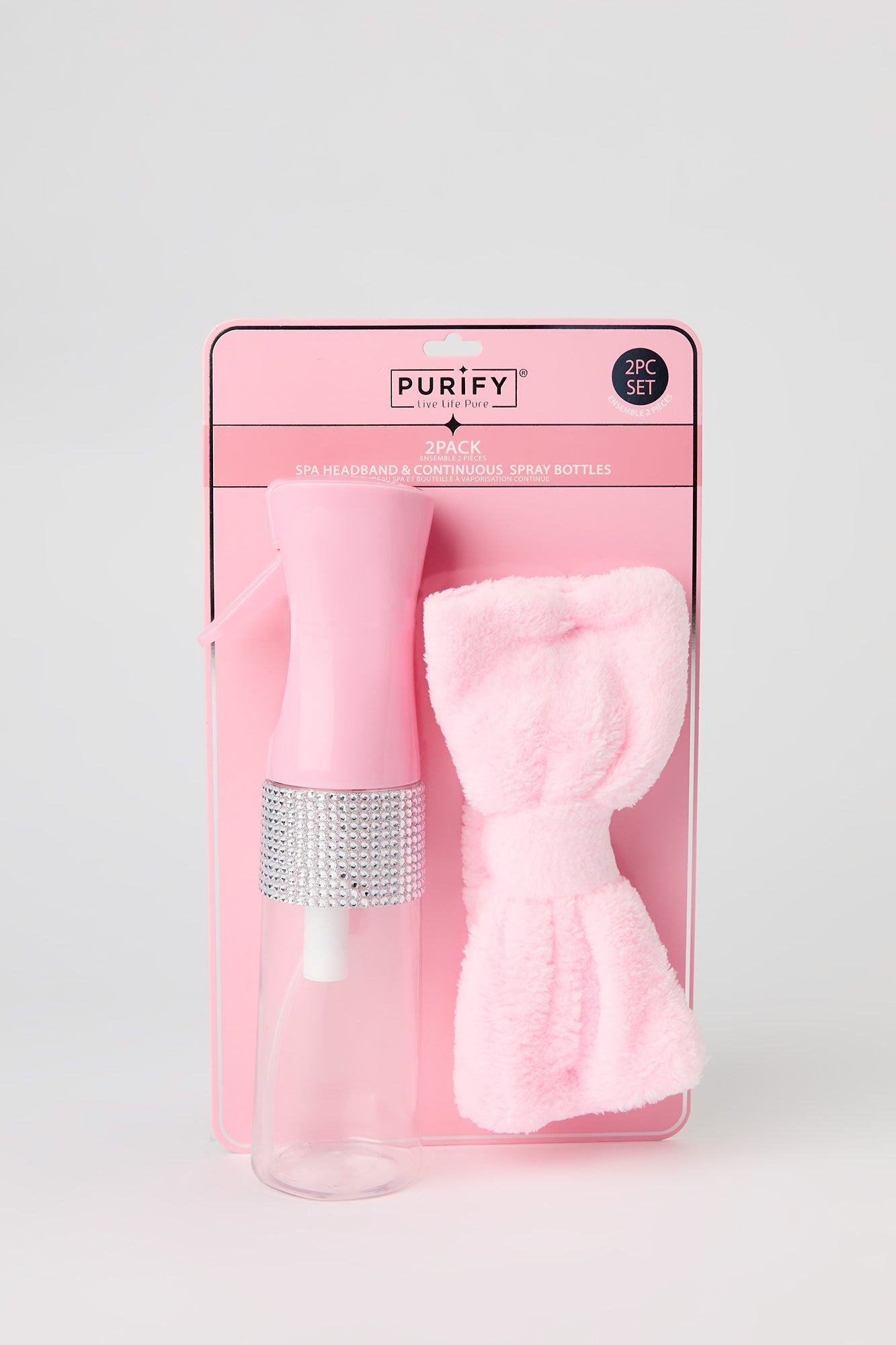 Spa Headband & Spray Bottle Set