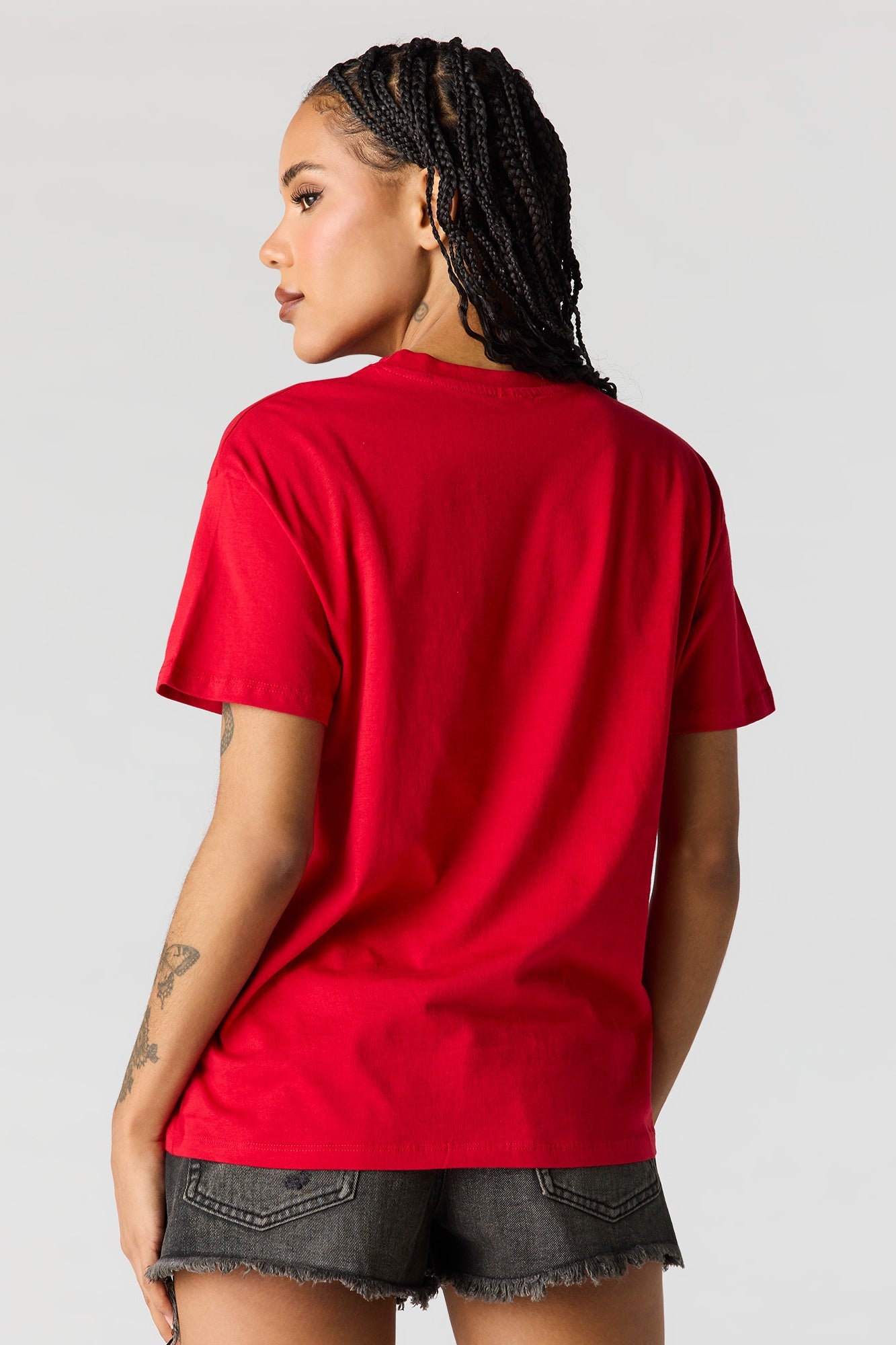 Rebel Graphic Boyfriend T-Shirt