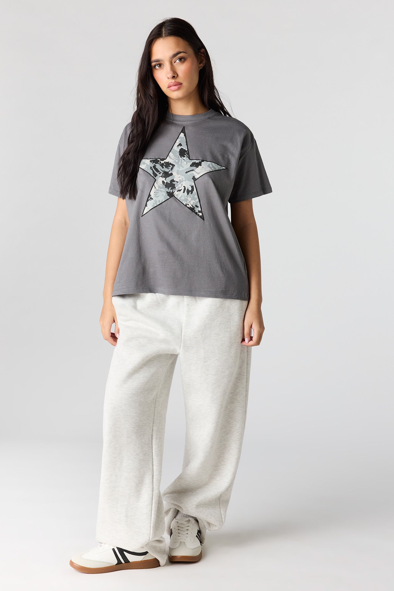 Grunge Graphic Boyfriend T-Shirt