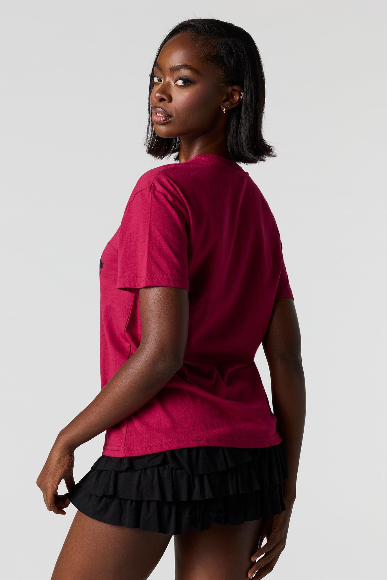 Puff Print Boyfriend T-Shirt