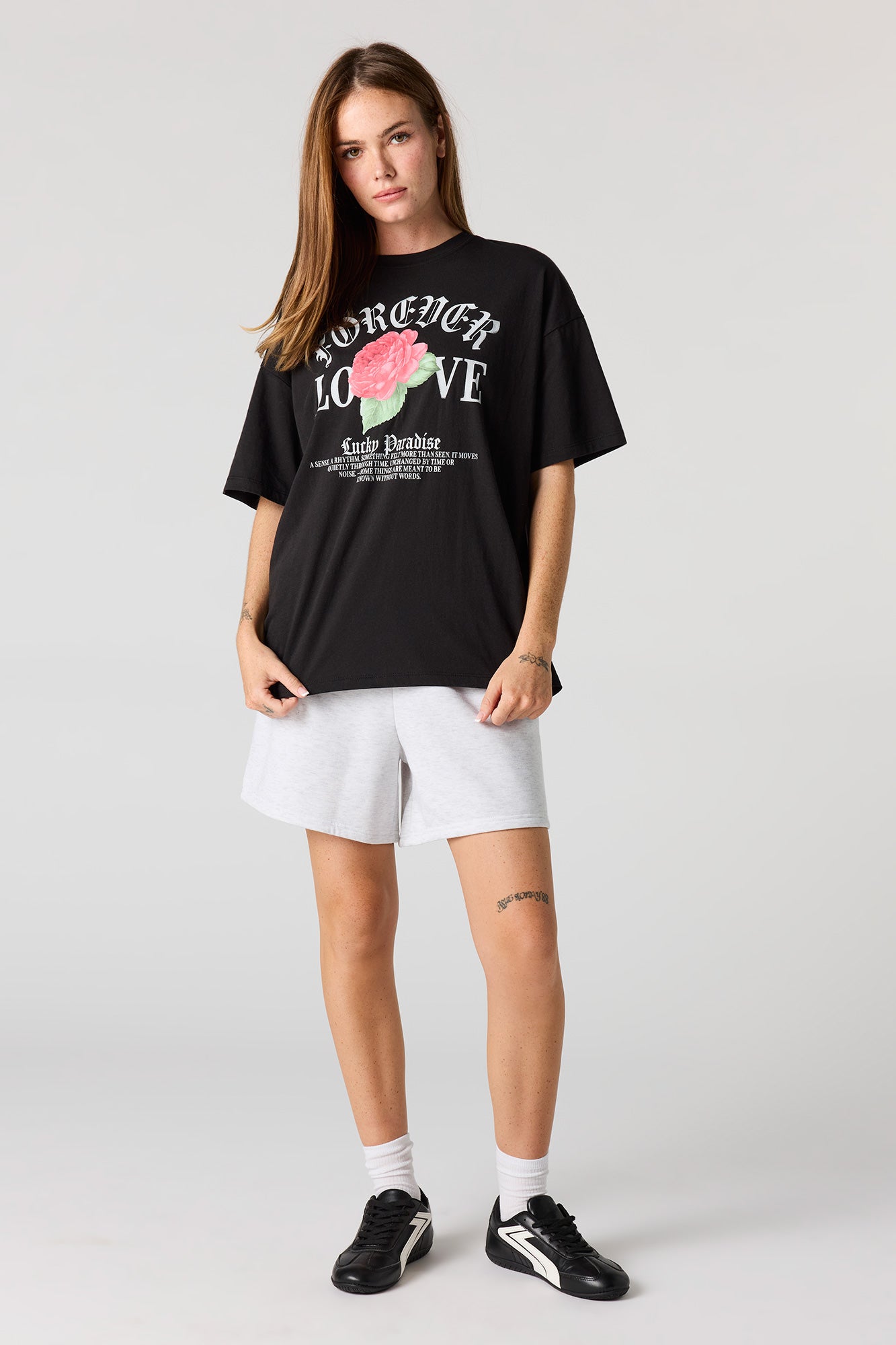 Graphic Oversized Boyfriend T-Shirt