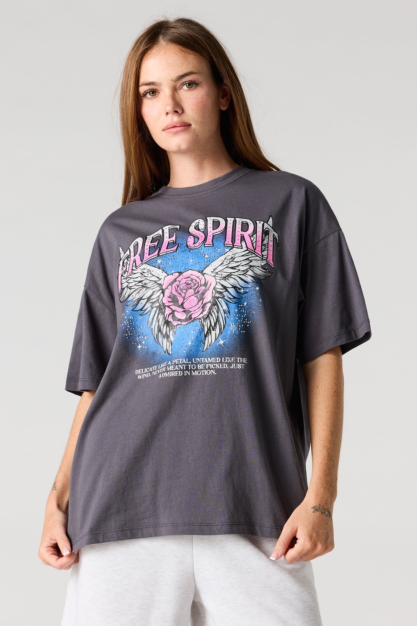 Graphic Oversized Boyfriend T-Shirt