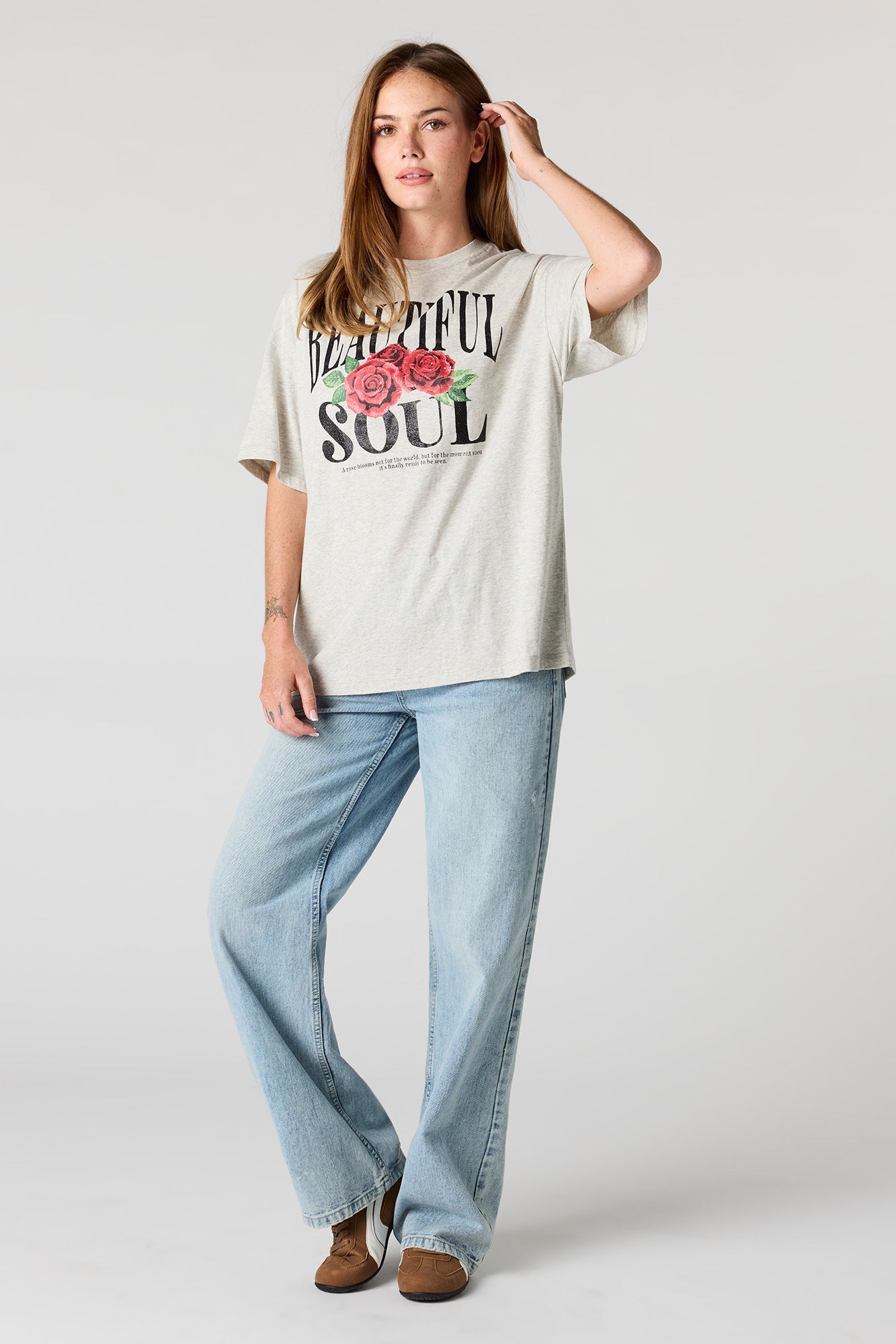 Graphic Oversized Boyfriend T-Shirt