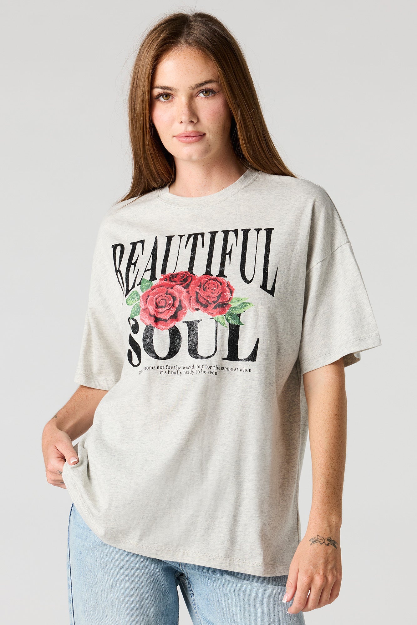 Graphic Oversized Boyfriend T-Shirt