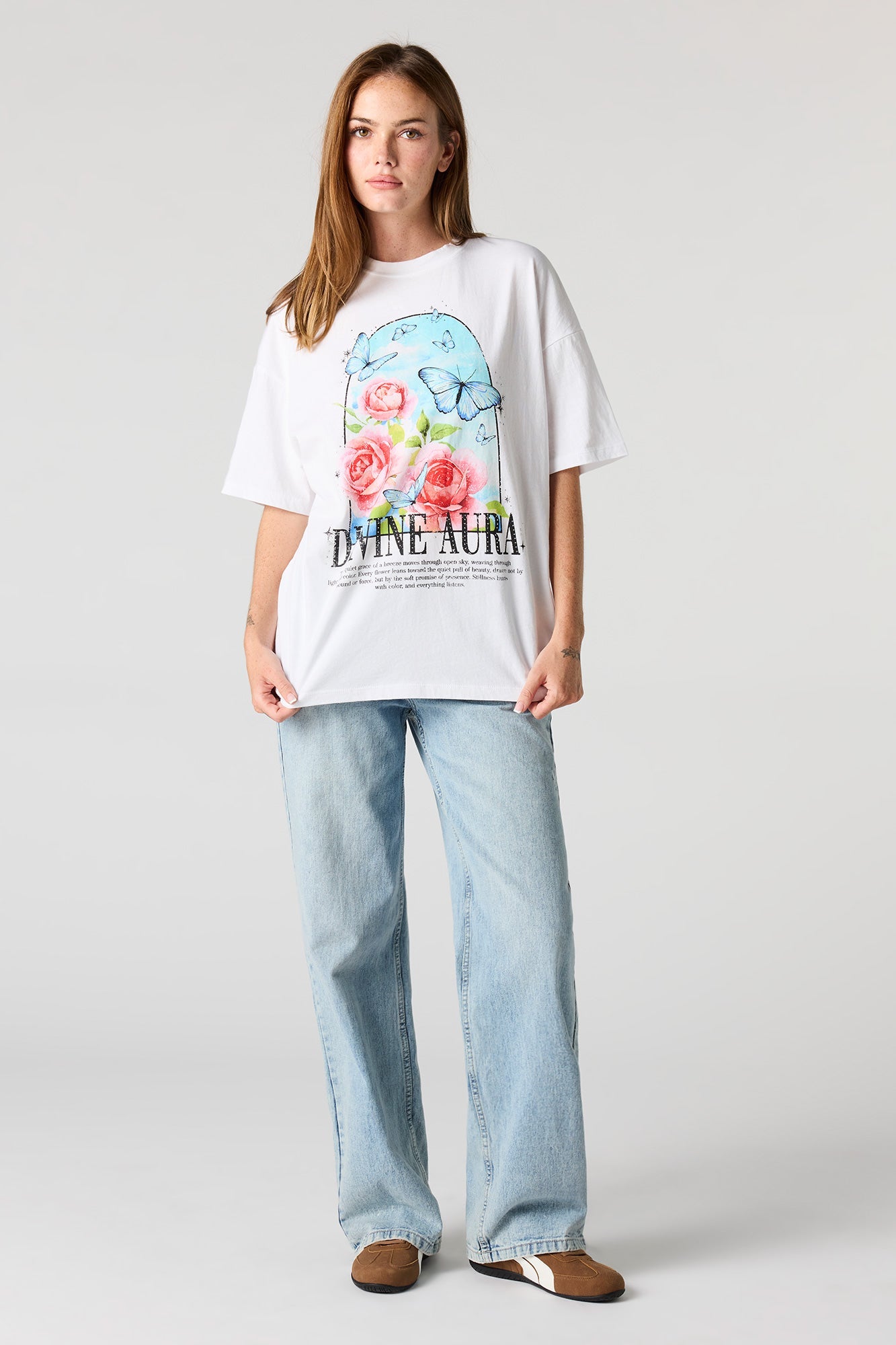 Graphic Oversized Boyfriend T-Shirt