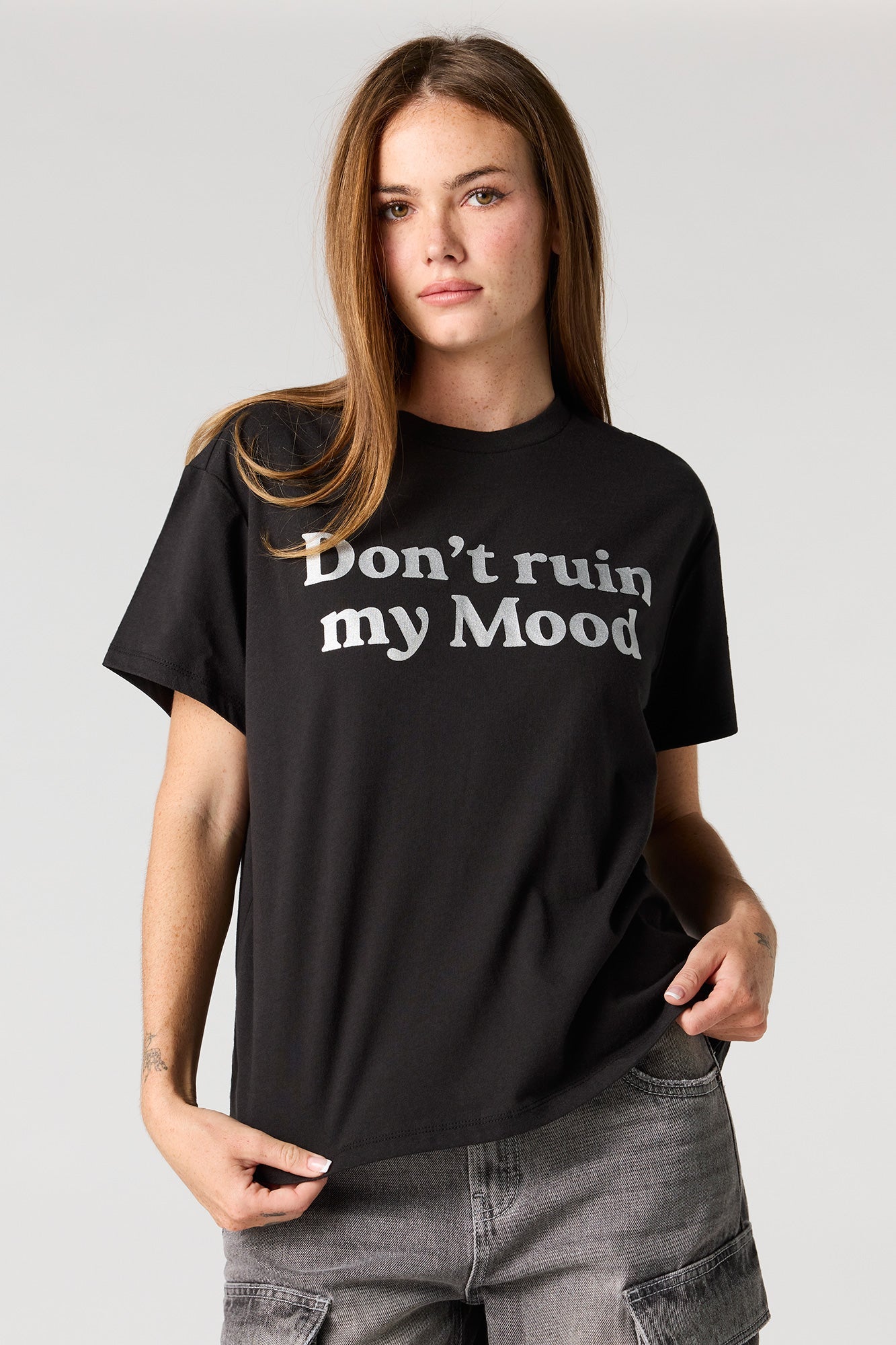 Graphic Boxy Boyfriend T-Shirt