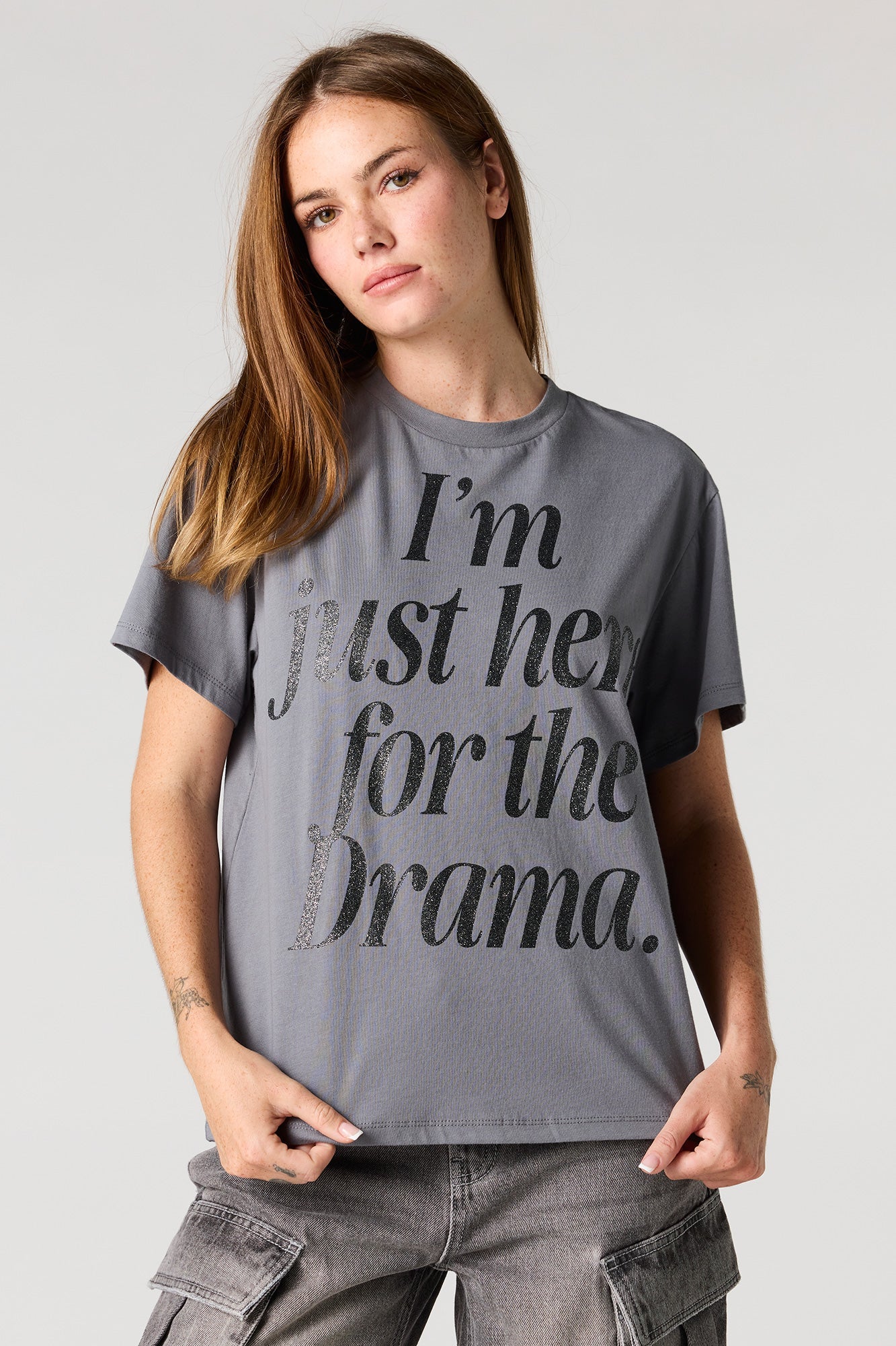 Graphic Boxy Boyfriend T-Shirt