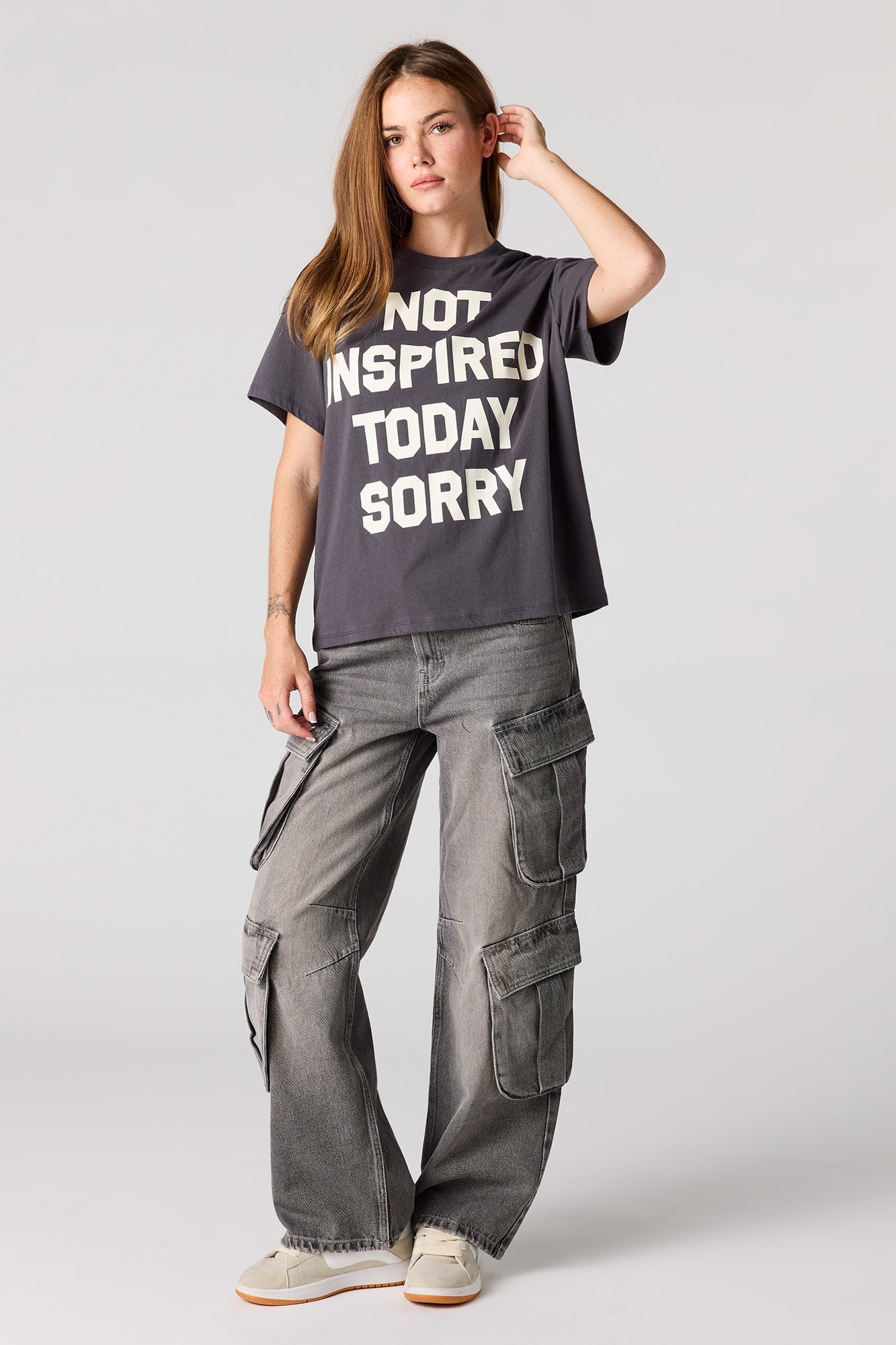 Graphic Boxy Boyfriend T-Shirt
