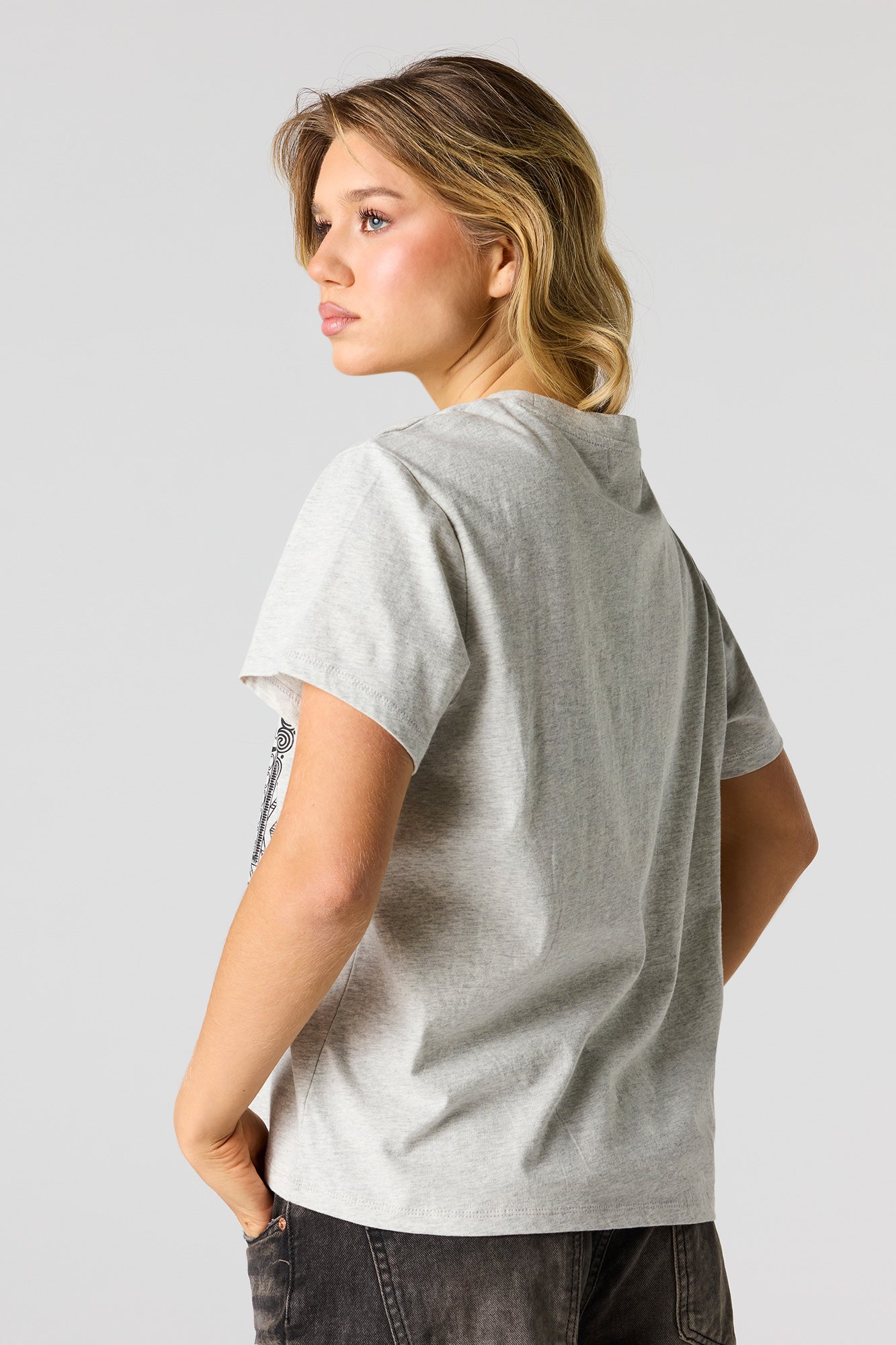Mystic Graphic Boxy Boyfriend T-Shirt