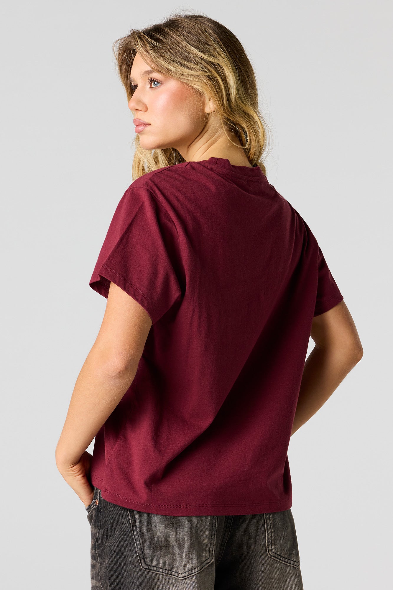 Mystic Graphic Boxy Boyfriend T-Shirt