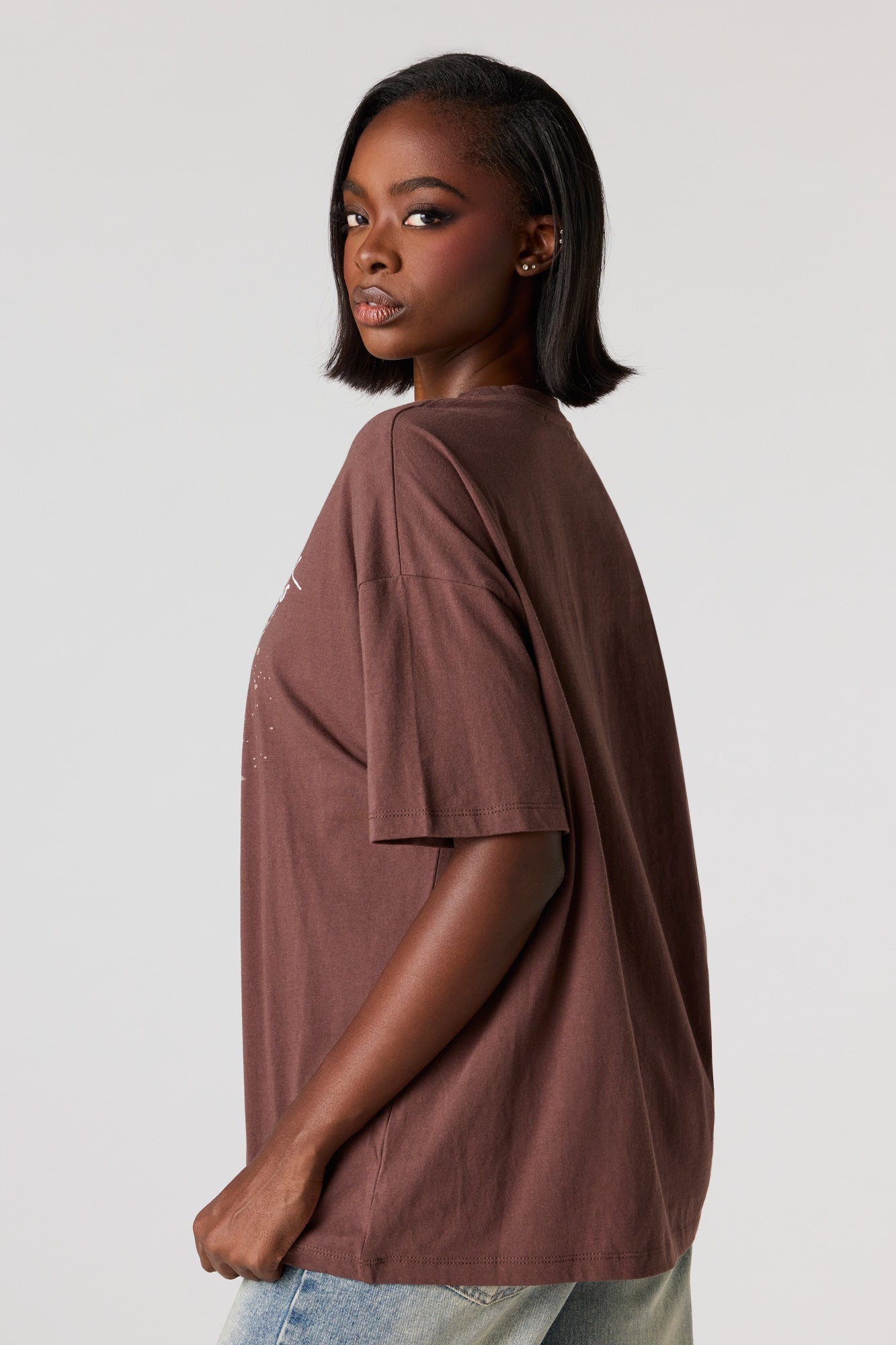 Oversized Mystic Graphic T-Shirt