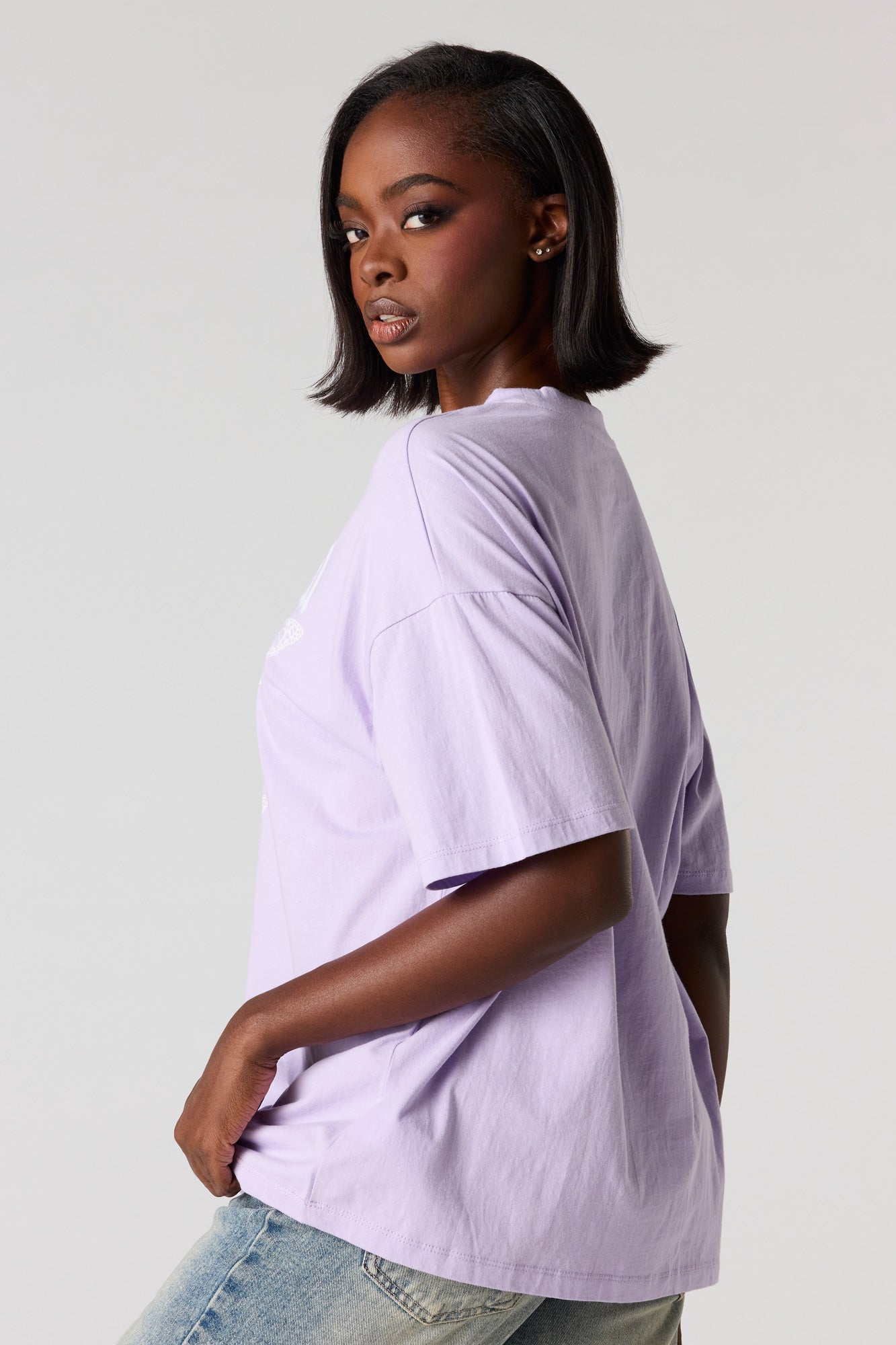 Oversized Mystic Graphic T-Shirt