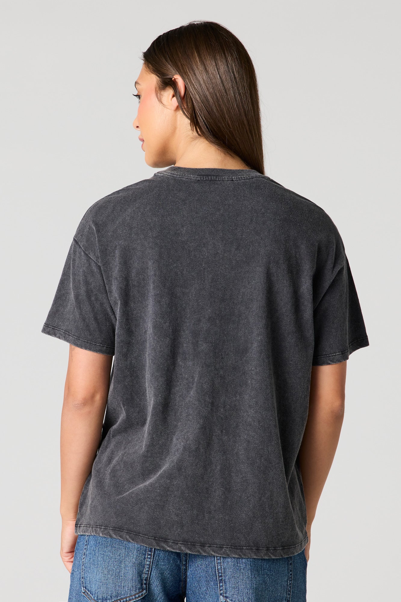 Destination Graphic Washed Boyfriend T-Shirt