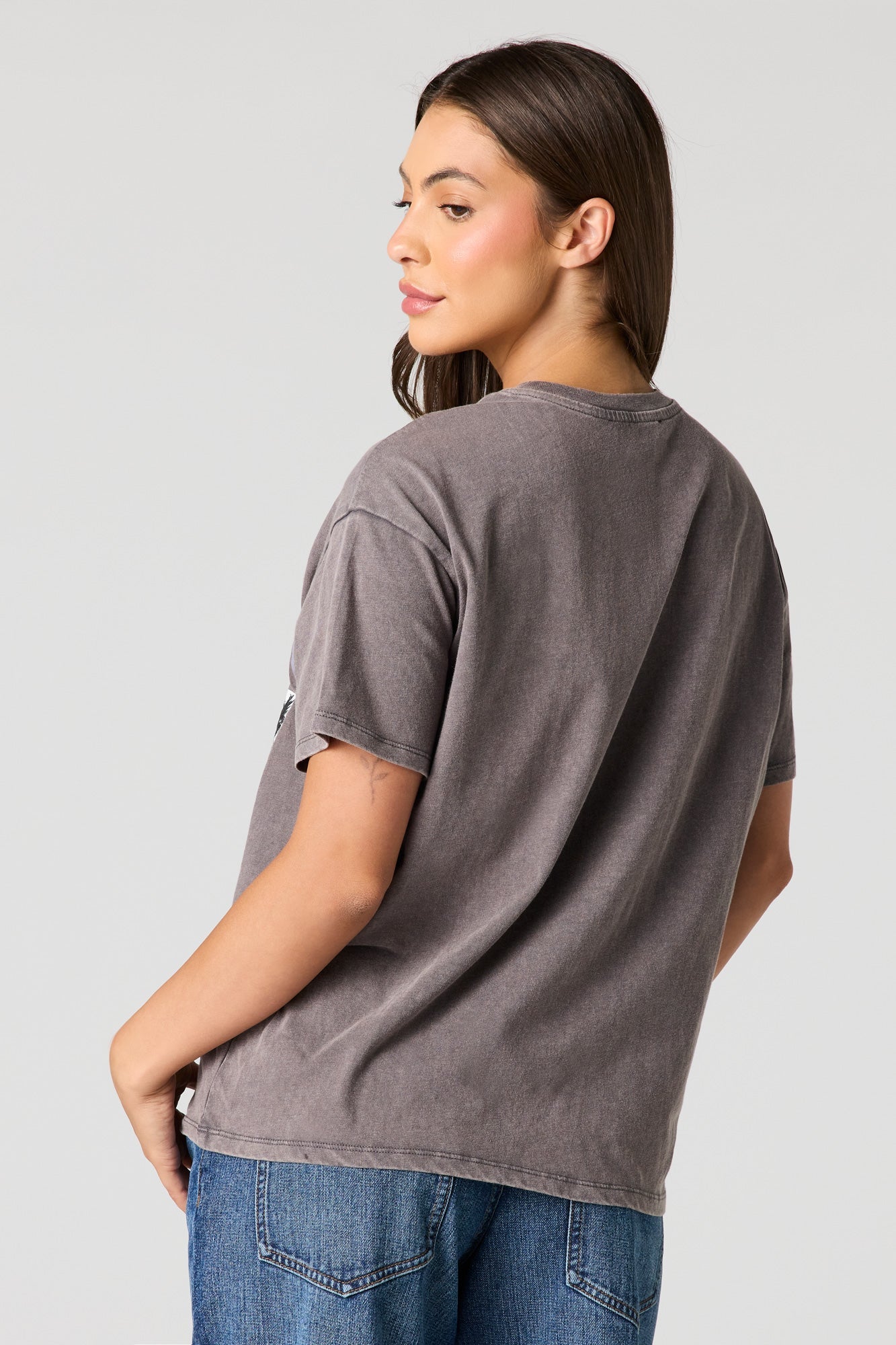 Destination Graphic Washed Boyfriend T-Shirt