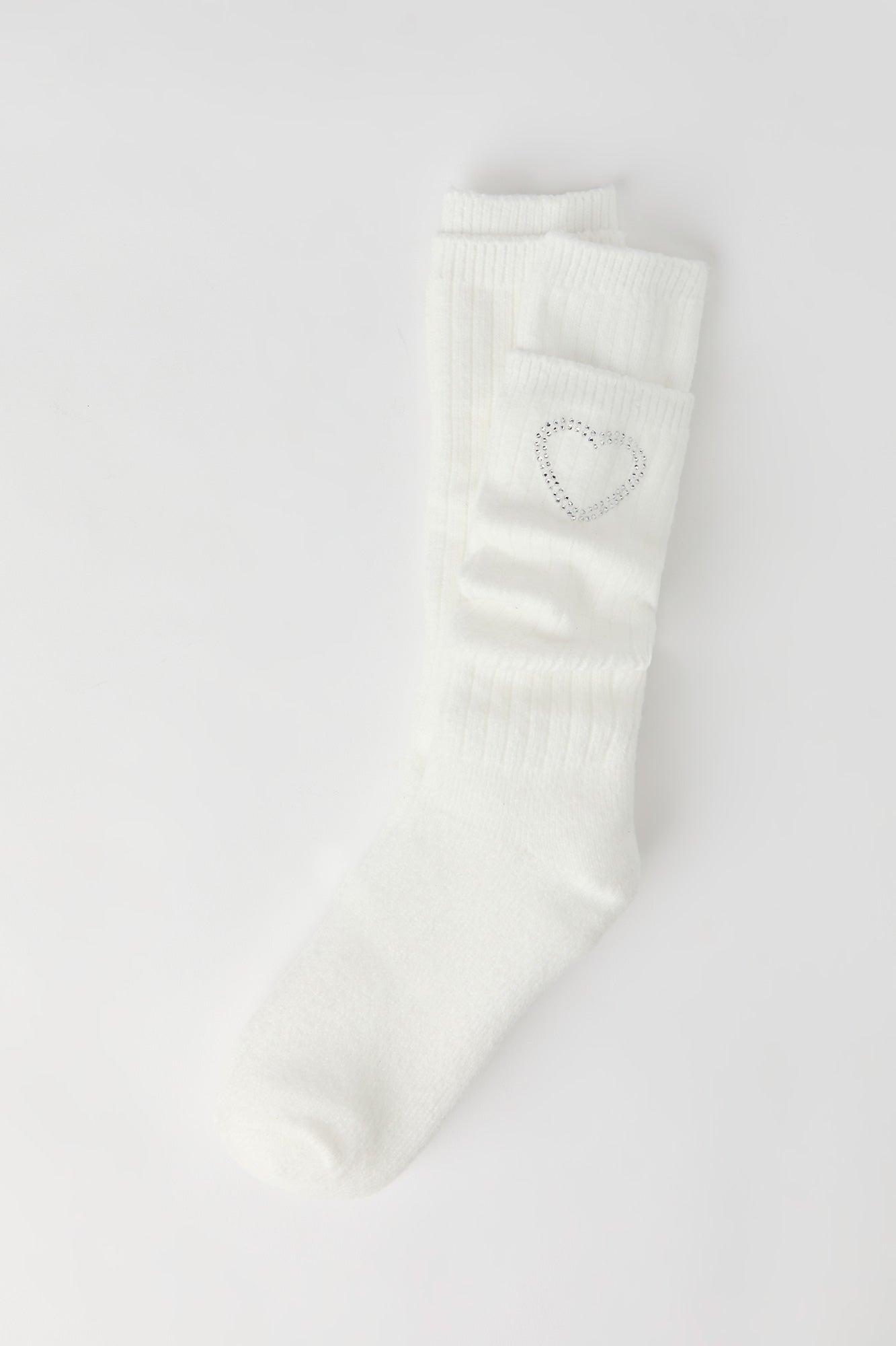 Rhinestone Slouchy Socks (2 Pack)