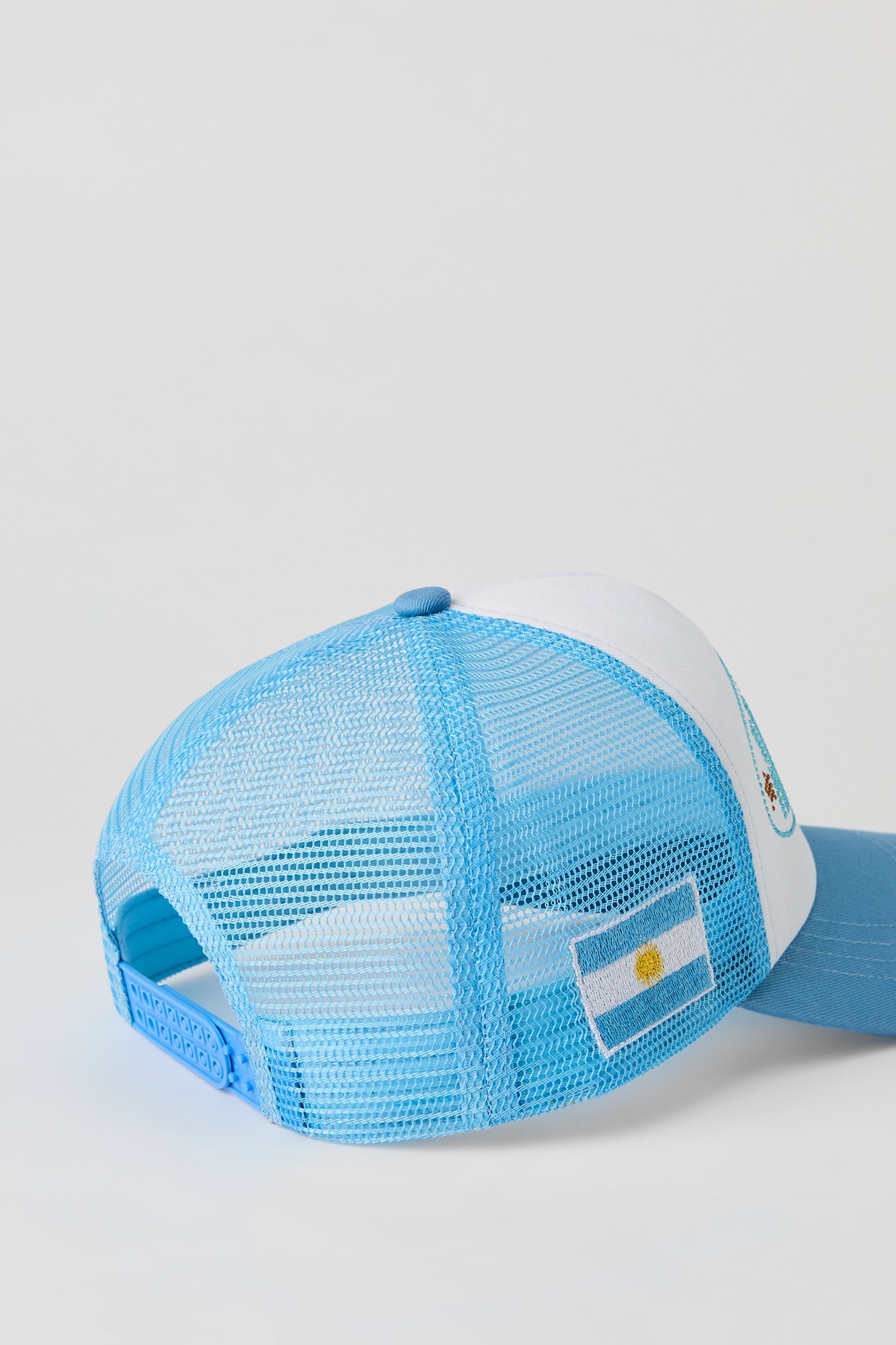 Argentina Rhinestone Trucker Hat