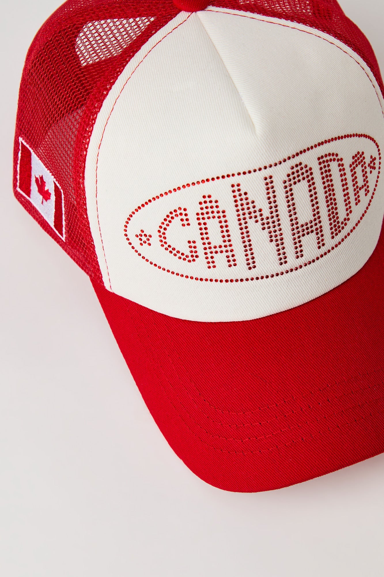 Canada Rhinestone Trucker Hat