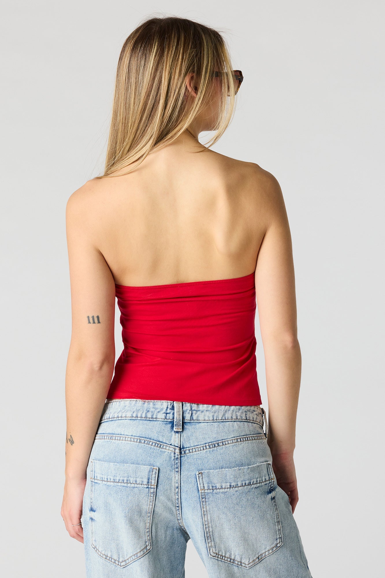 Spain Rhinestone Tube Top