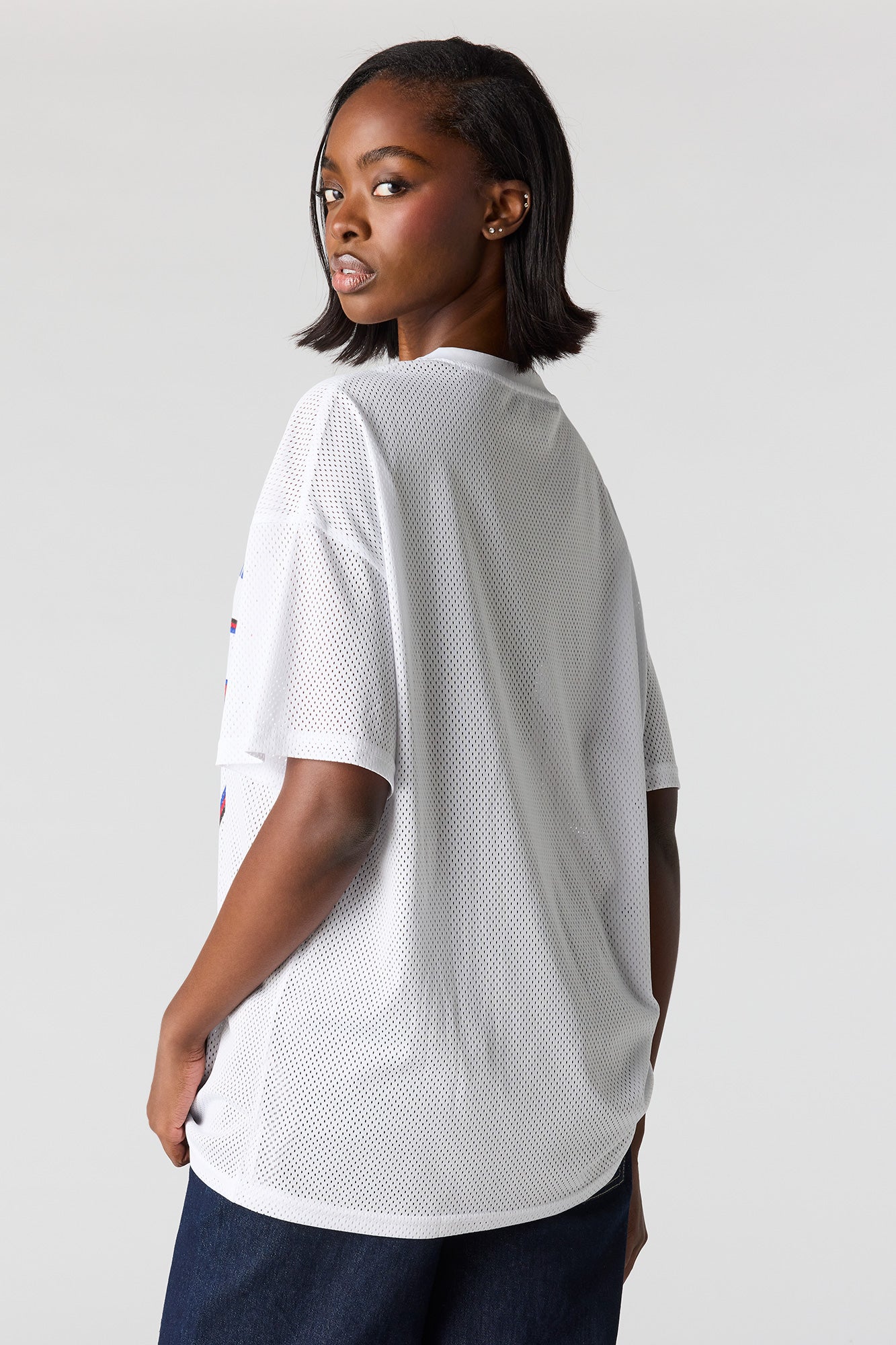 England Graphic Mesh Soccer Jersey