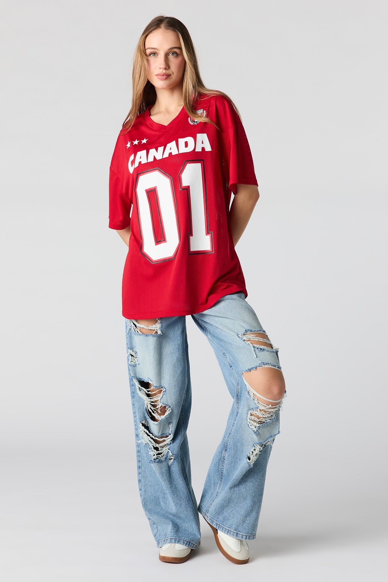 Canada Mesh Soccer Jersey