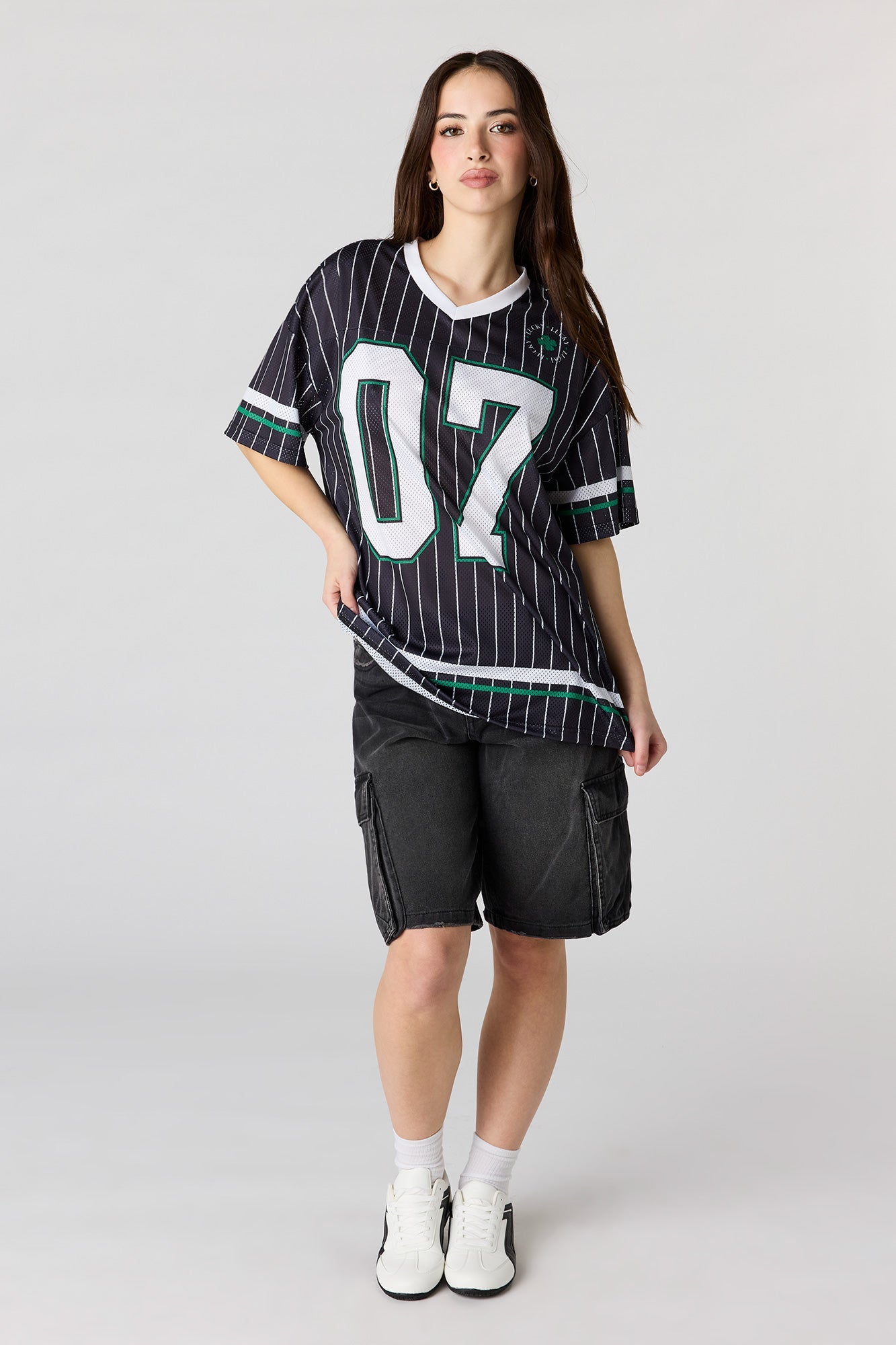St. Patrick's Day Graphic Mesh Jersey