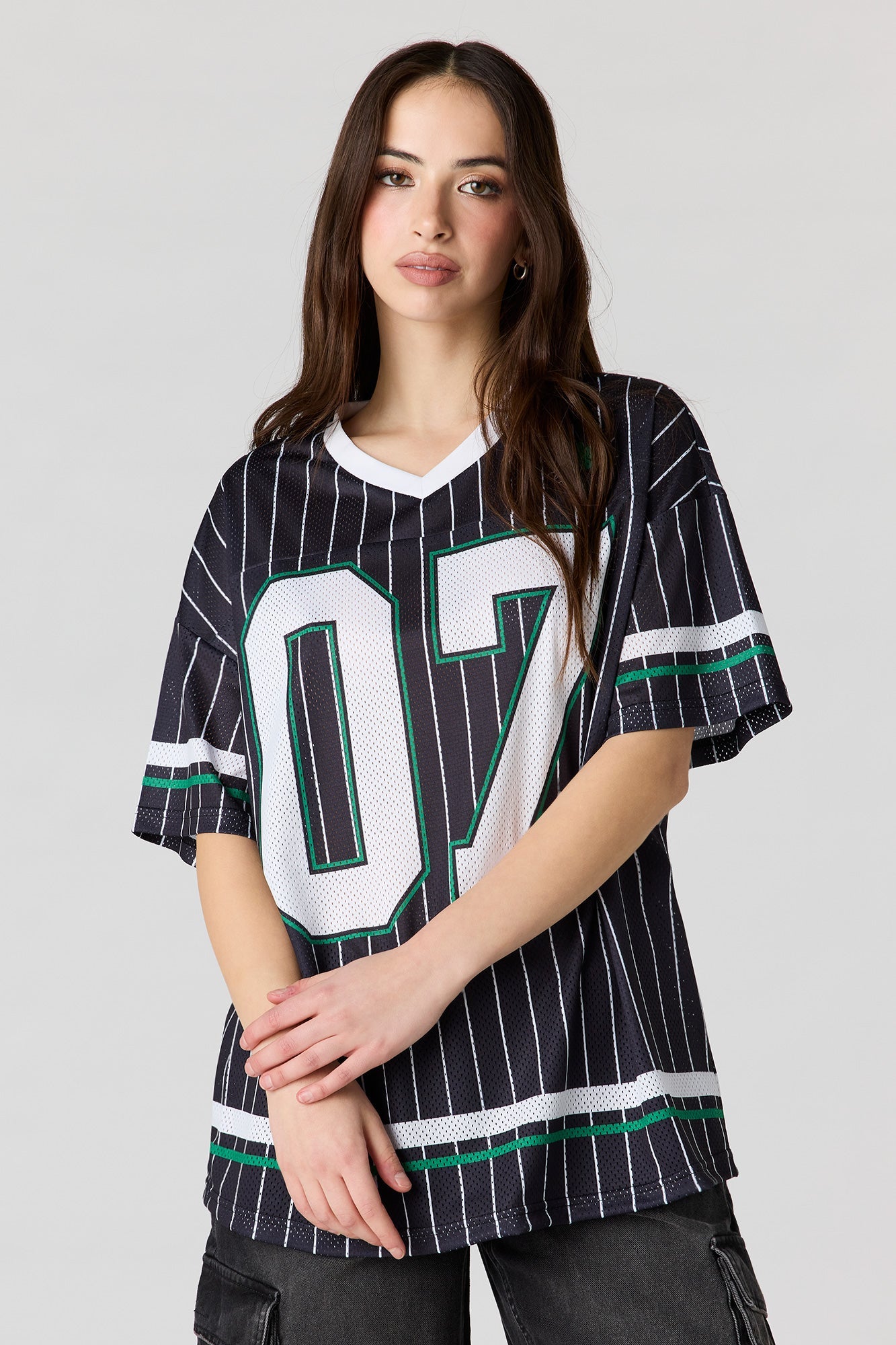 St. Patrick's Day Graphic Mesh Jersey