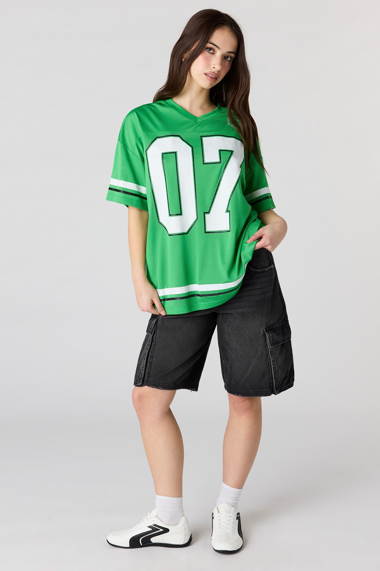 St. Patrick's Day Graphic Mesh Jersey