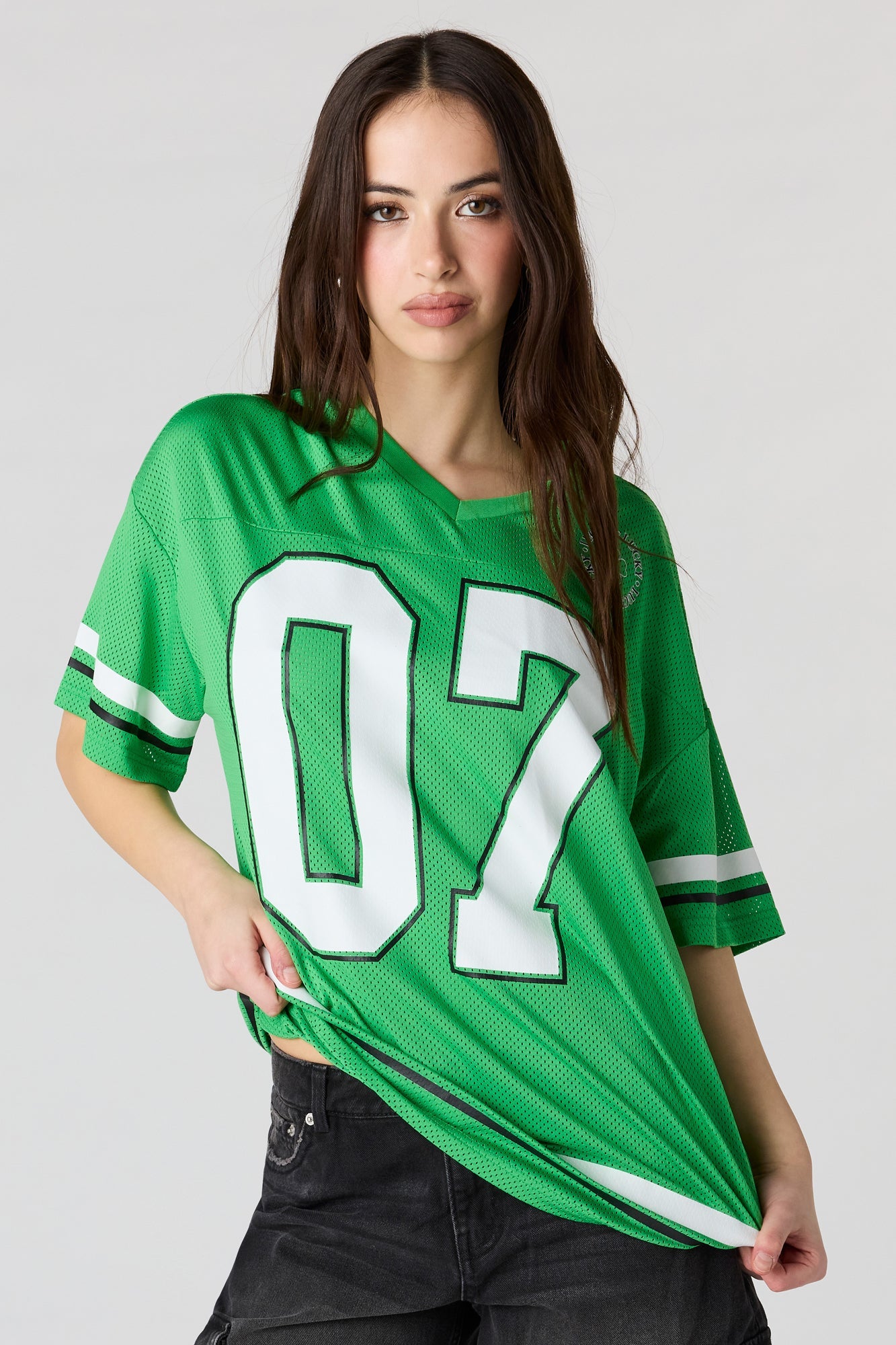 St. Patrick's Day Graphic Mesh Jersey