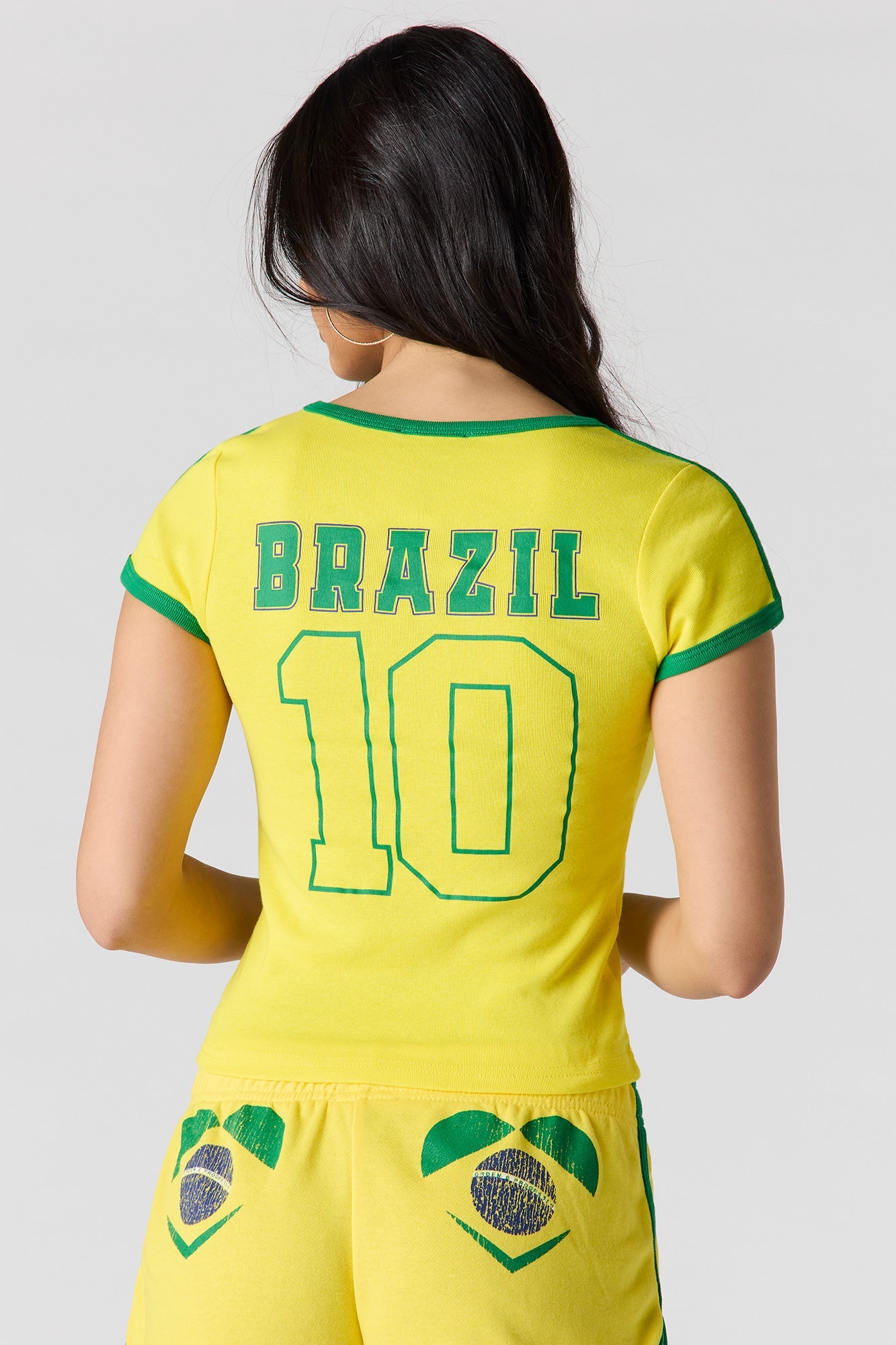 Brazil Graphic Jersey T-Shirt