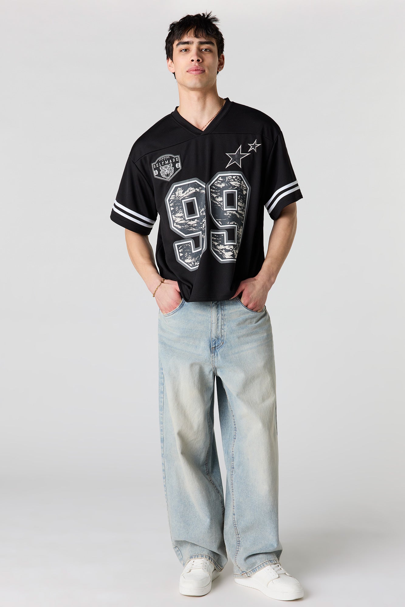Graphic Mesh Jersey