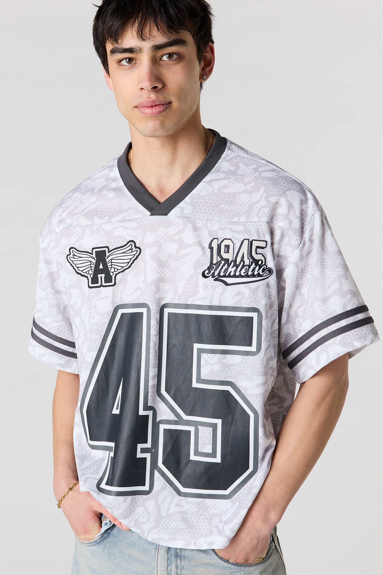 Graphic Mesh Jersey