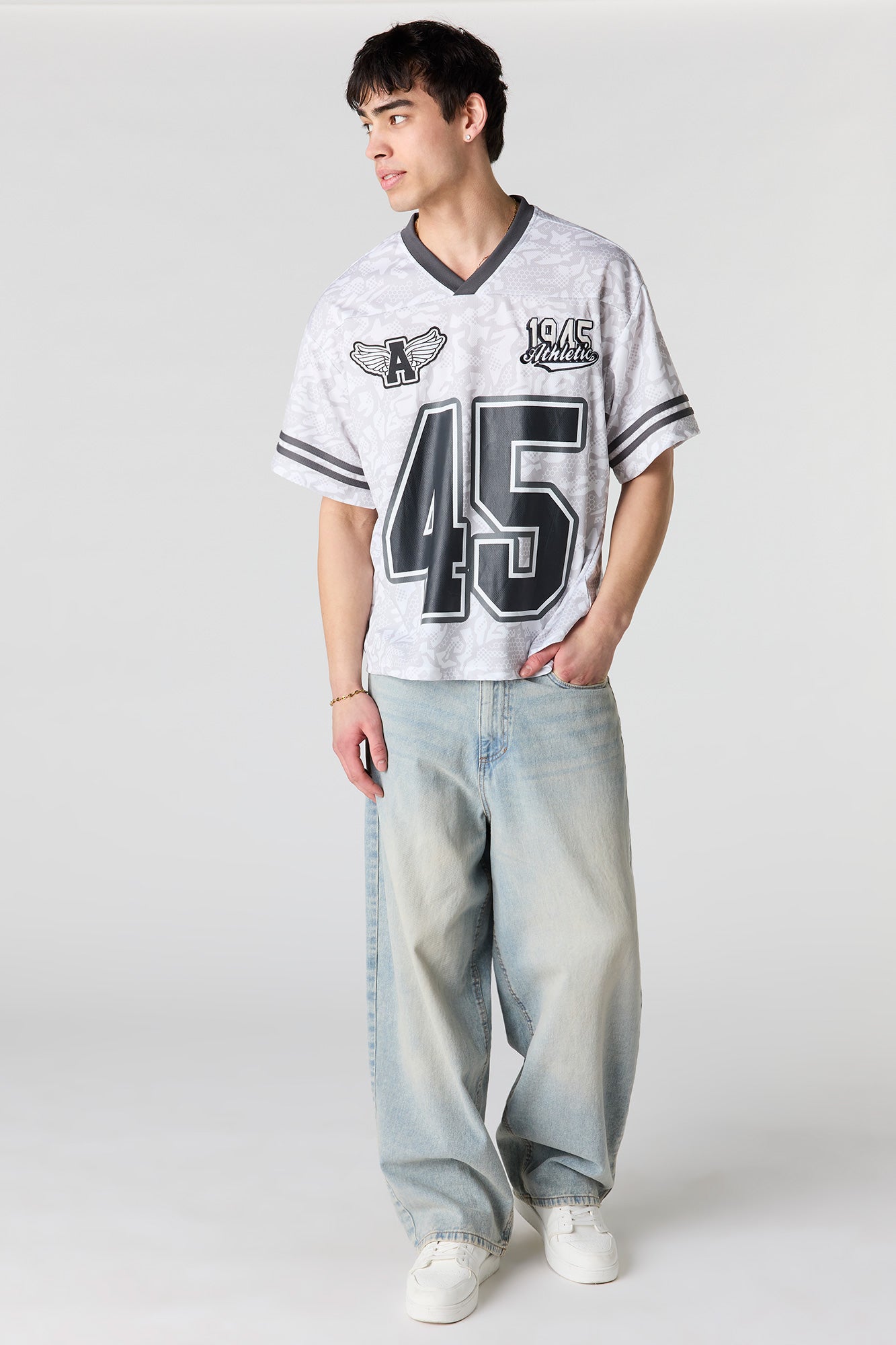 Graphic Mesh Jersey