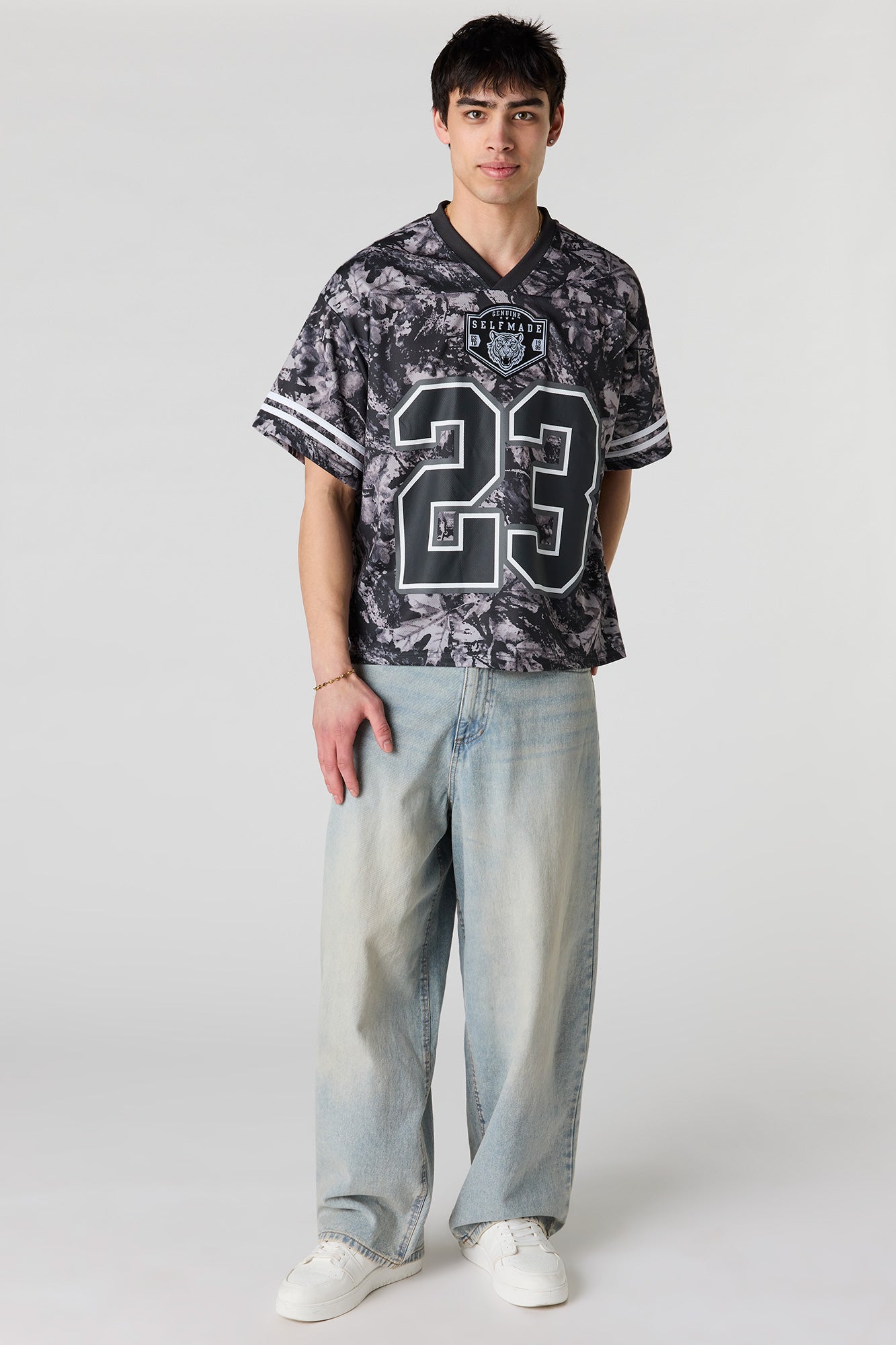 Graphic Mesh Jersey